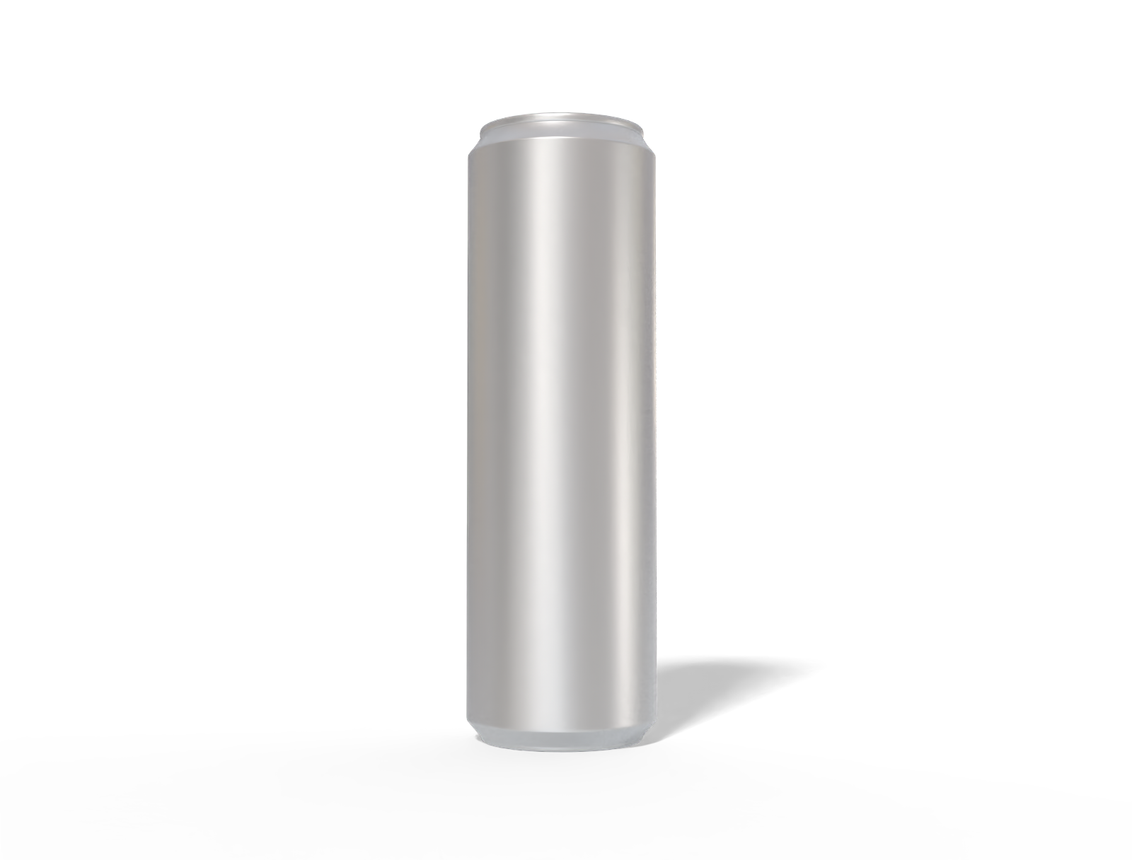 500 ml juice can — Matte metal