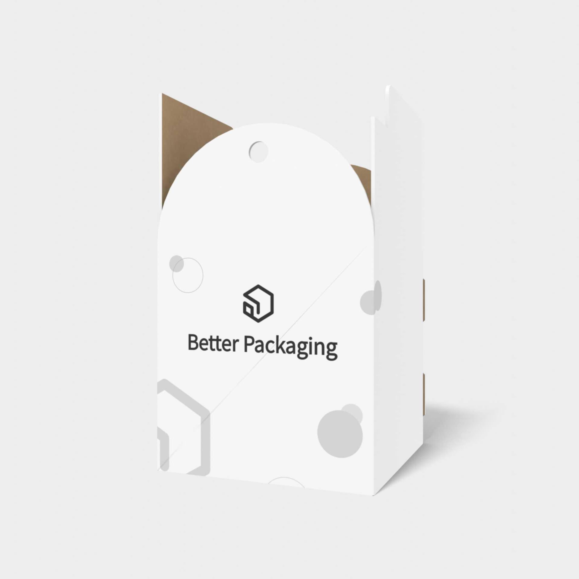 Tuck end box variations ribbon holes auto bottome snap lock boxes — White paperboard