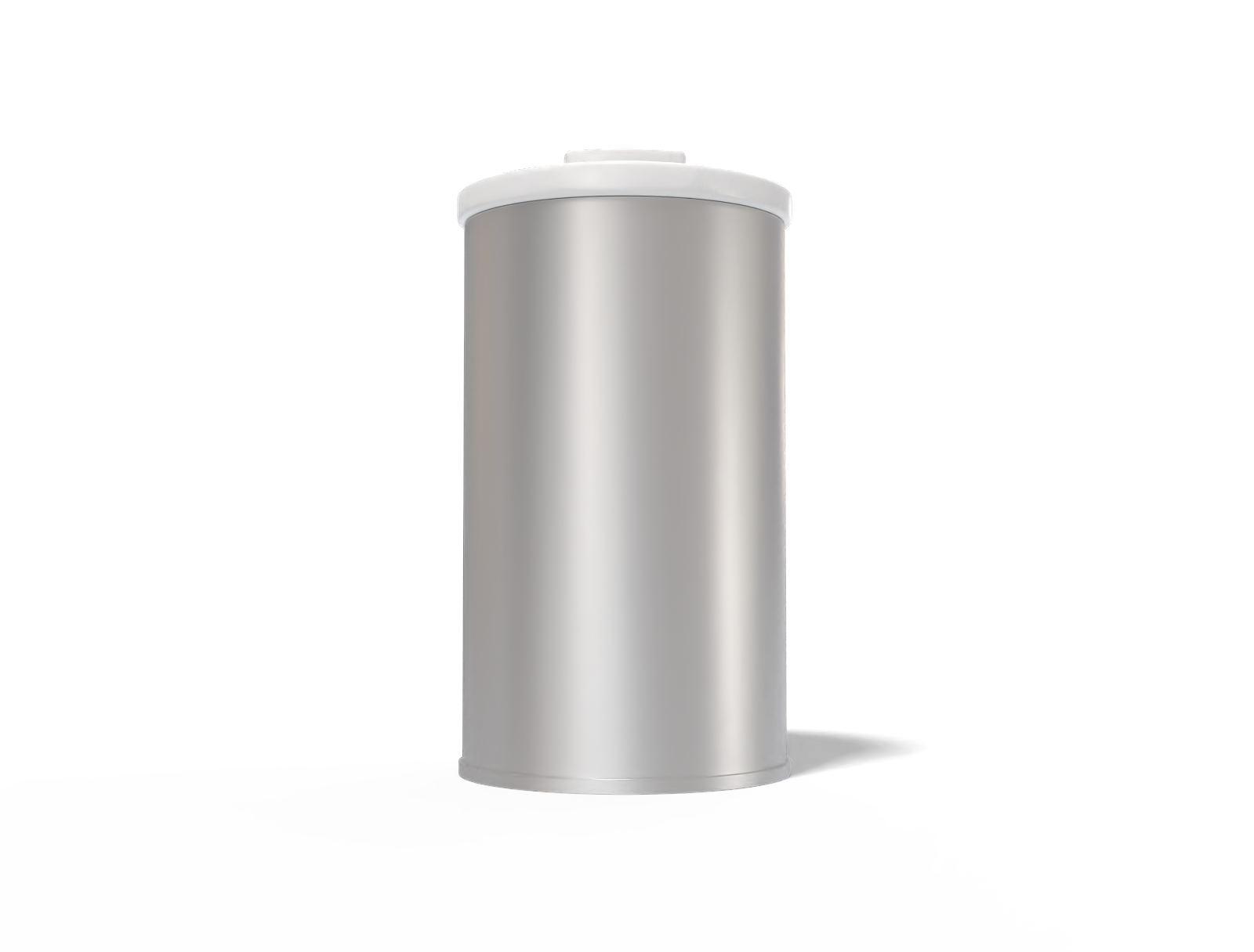 Tall tin can — Matte metal