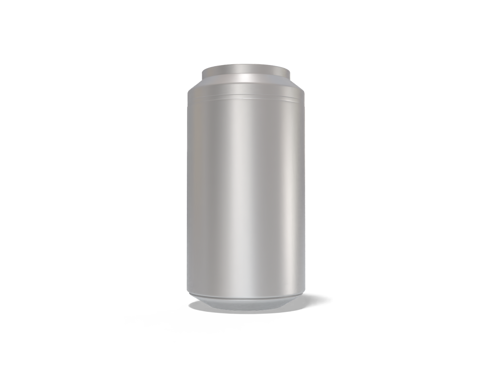 Tea tin can — Matte metal