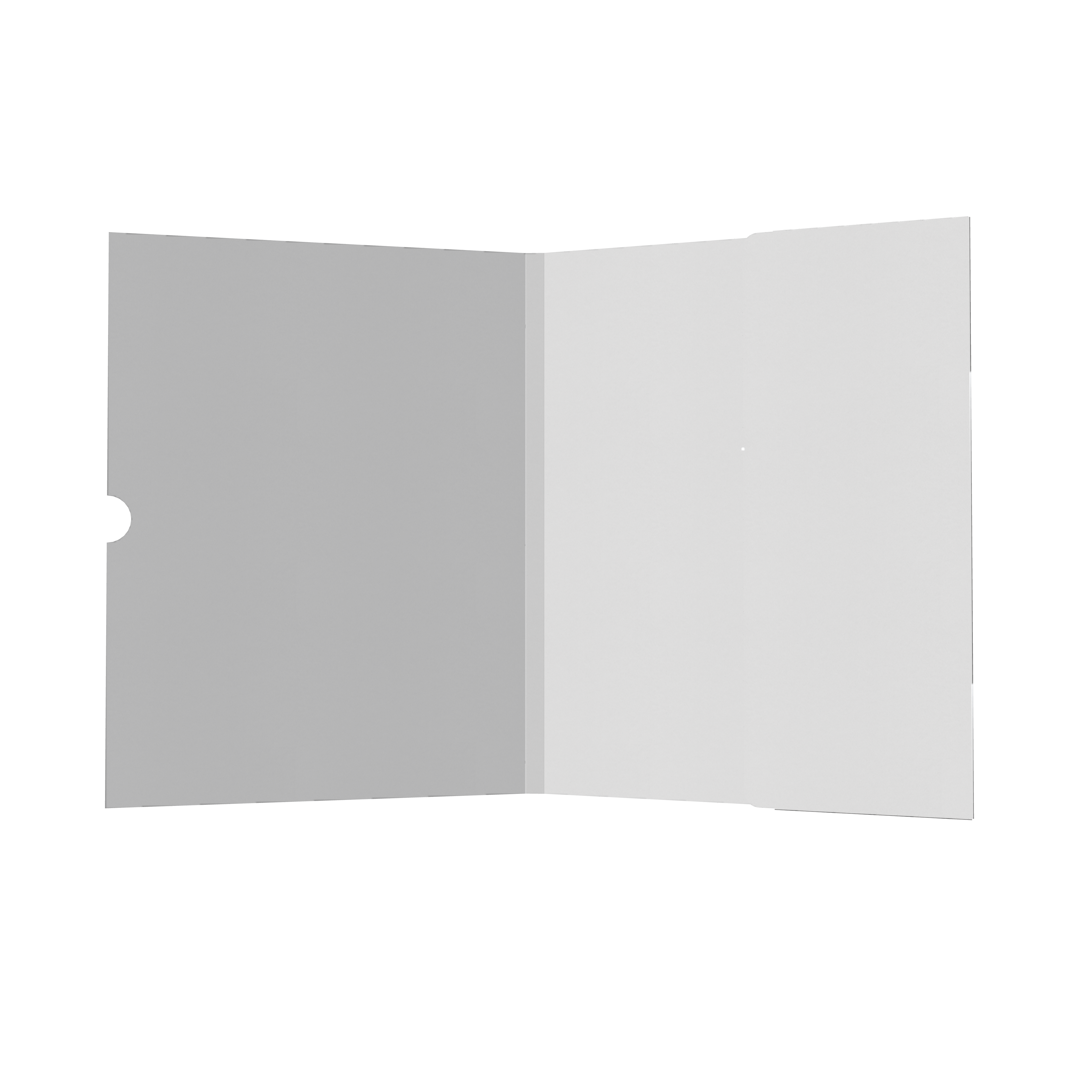 Corporate folder — 300 gsm white paperboard(0.42mm)
