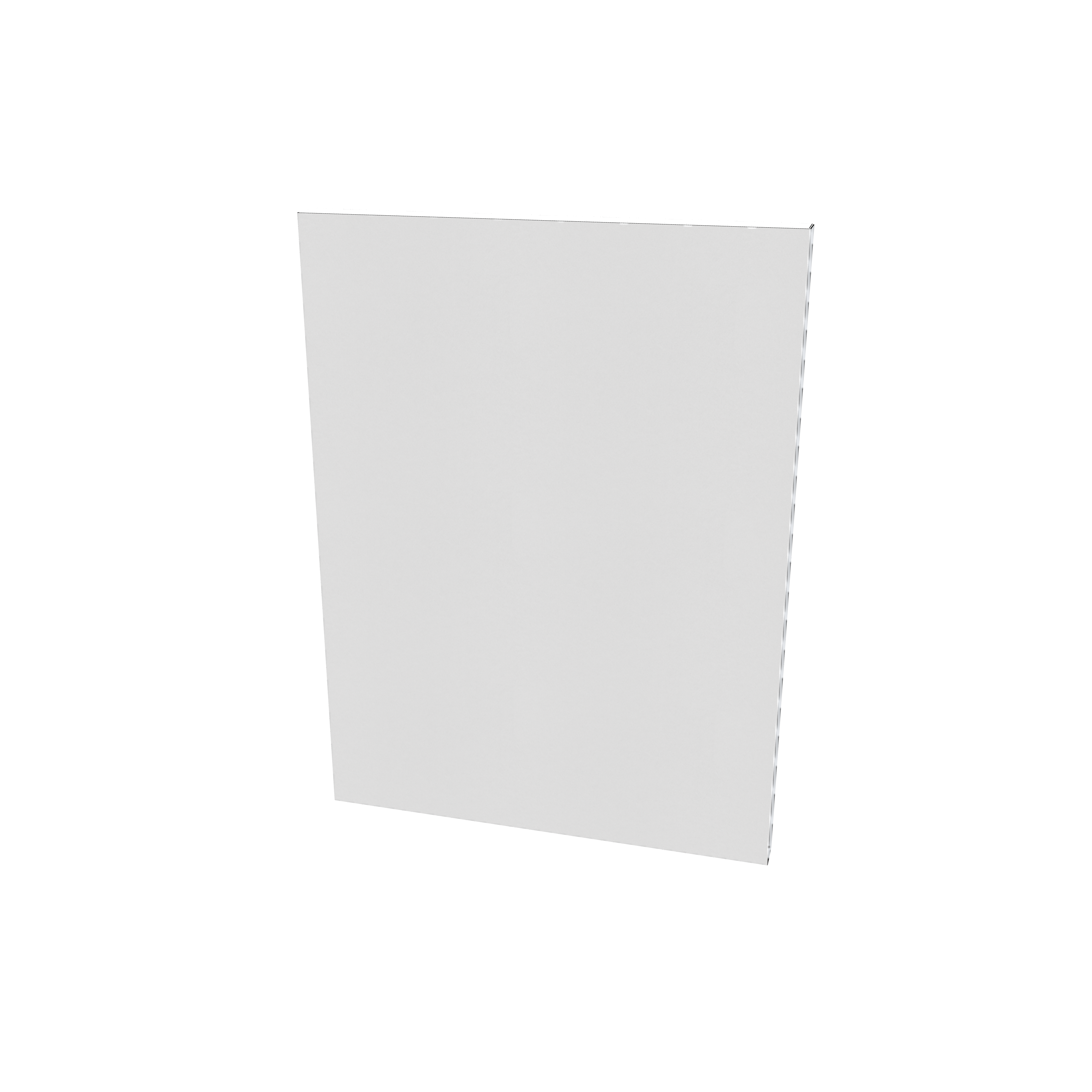 Simple folder — 300 gsm white paperboard(0.42mm)
