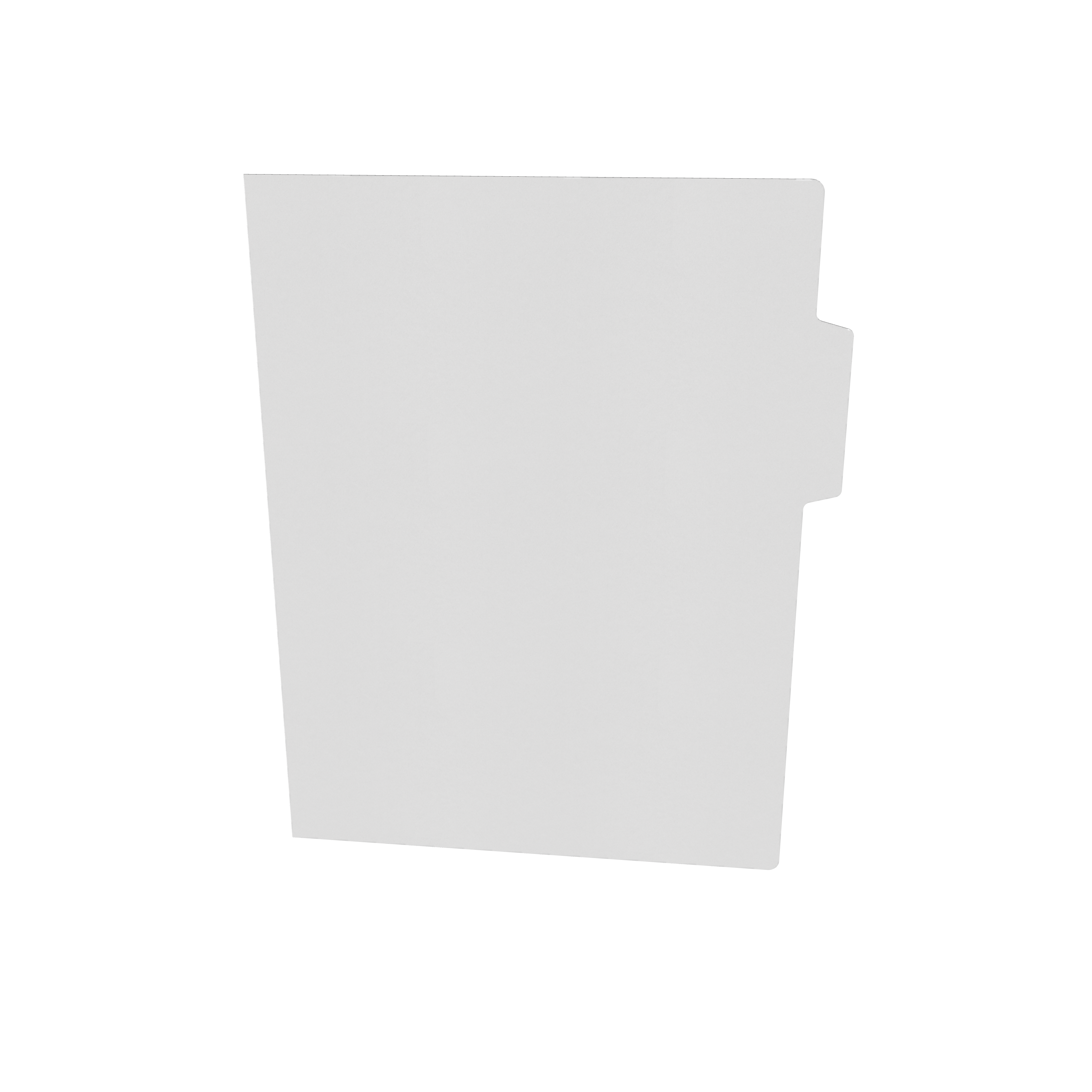 Open folder — 300 gsm white paperboard(0.42mm)
