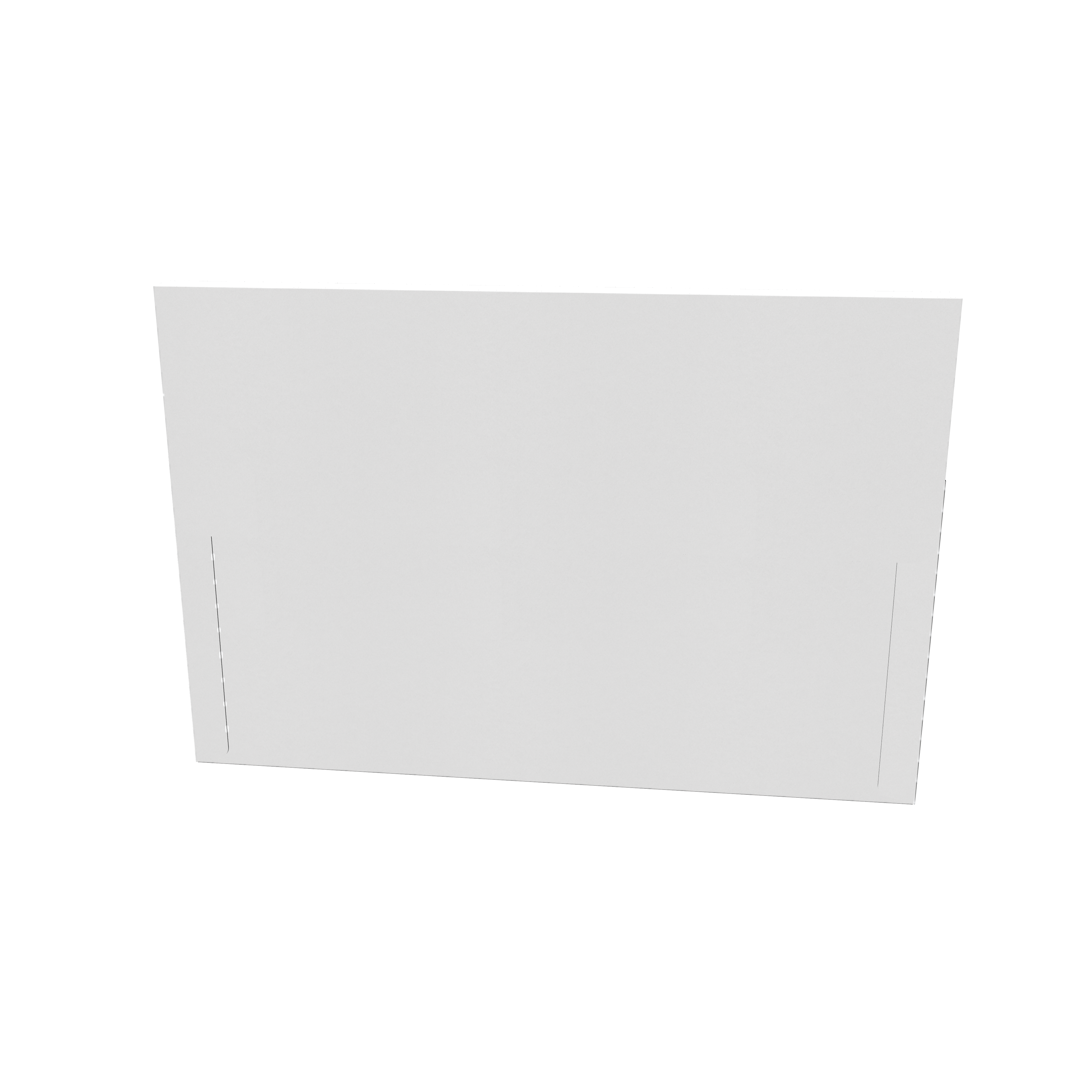 Pocket folder — 300 gsm white paperboard(0.42mm)
