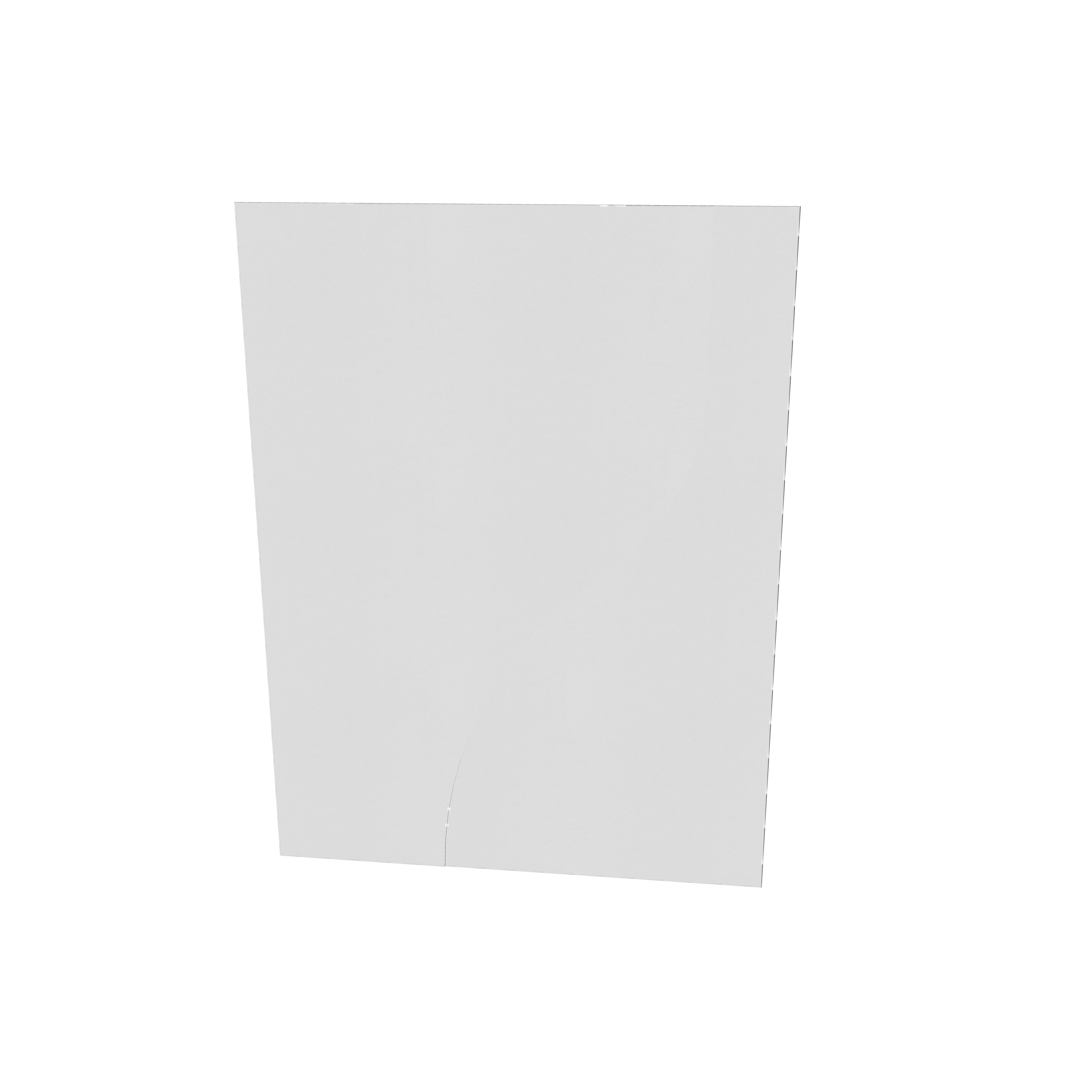 Closed folder — 300 gsm white paperboard(0.42mm)