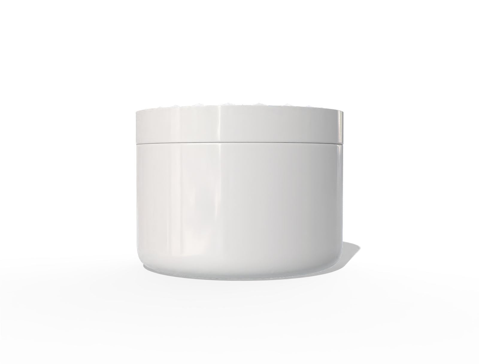 Round tin can — Matte metal