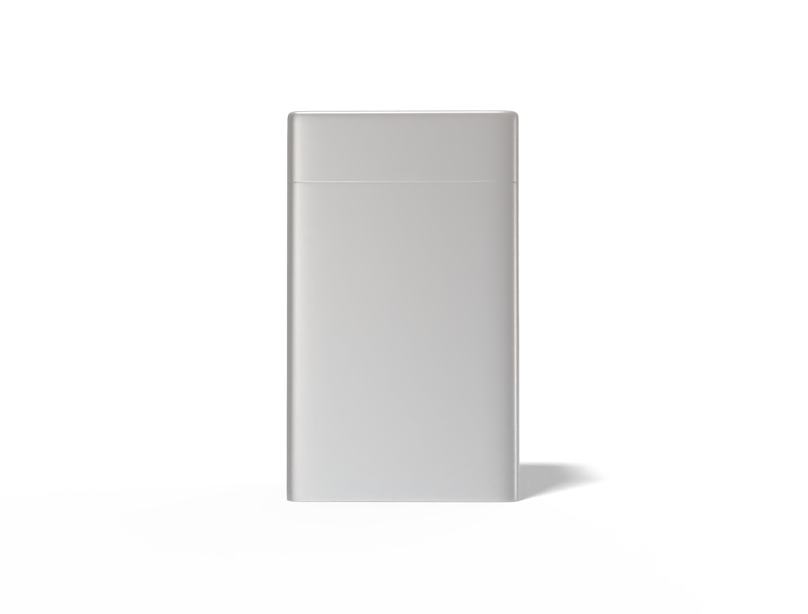 Tea tin can — Matte metal
