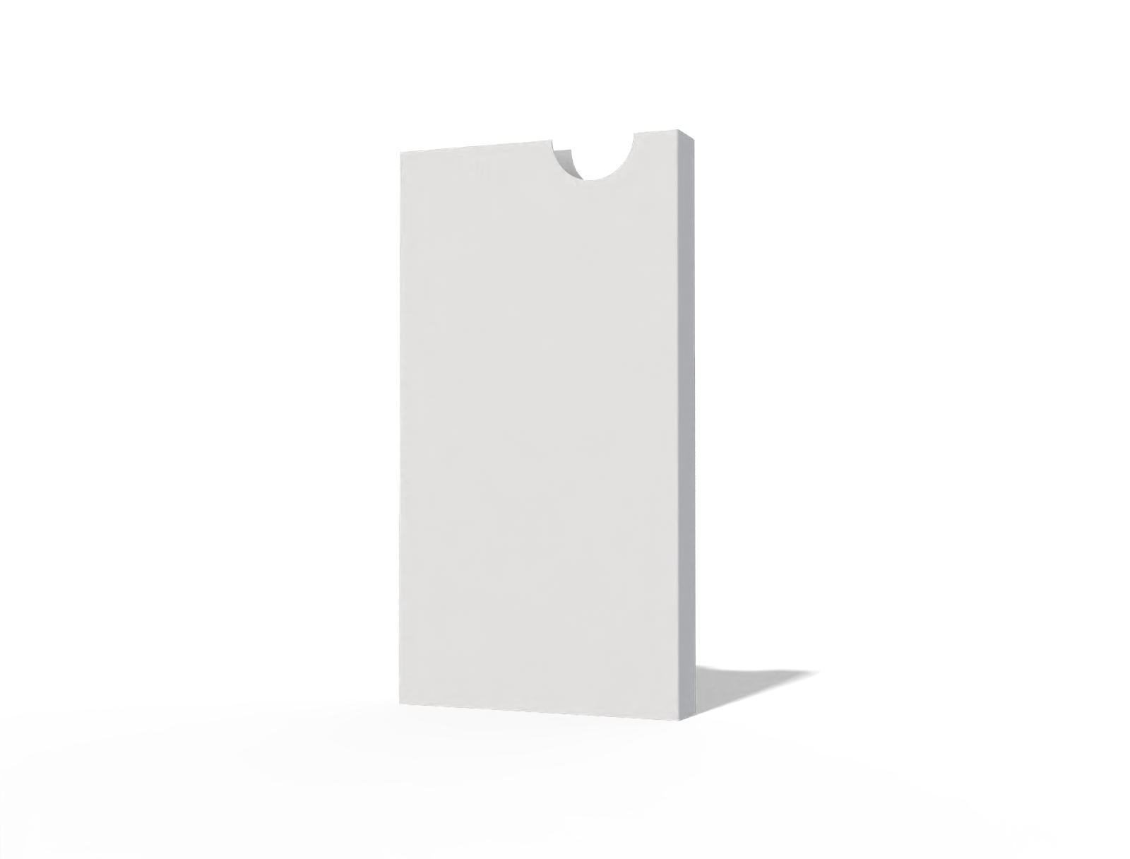 Paper sleeve box — 300 gsm white paperboard(0.42mm)