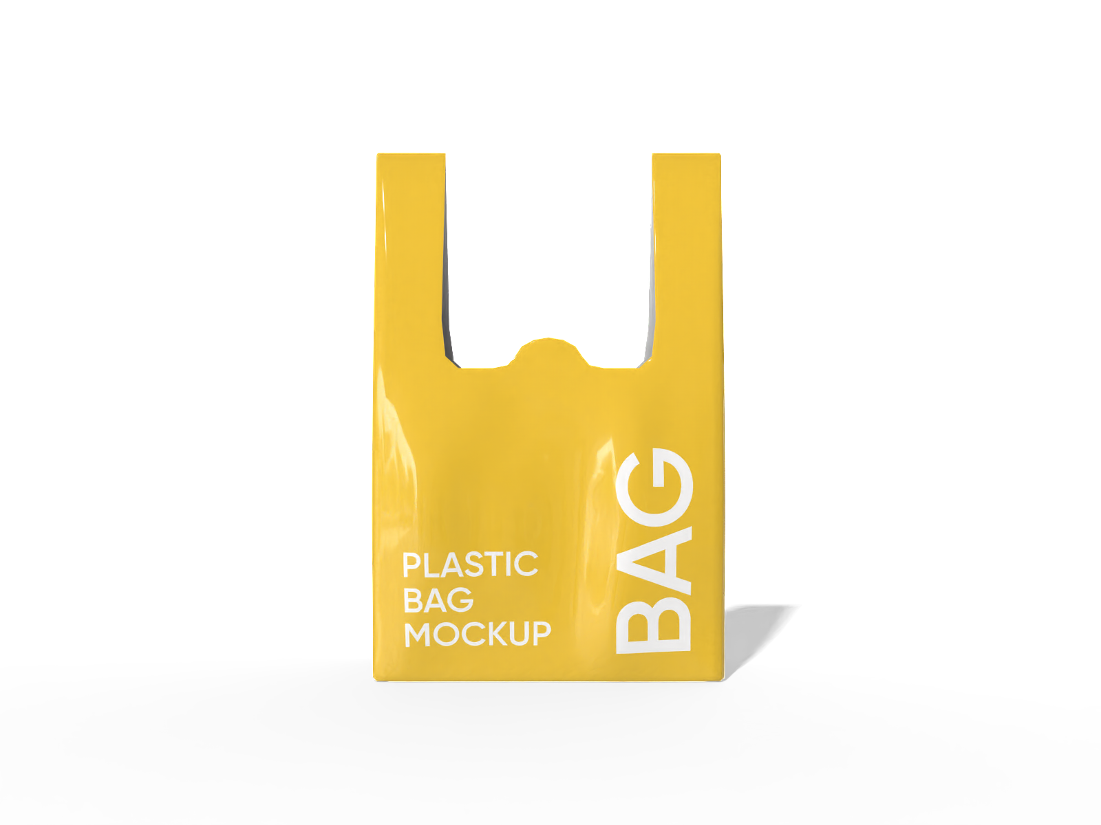 U-cut bag — Glossy plastic