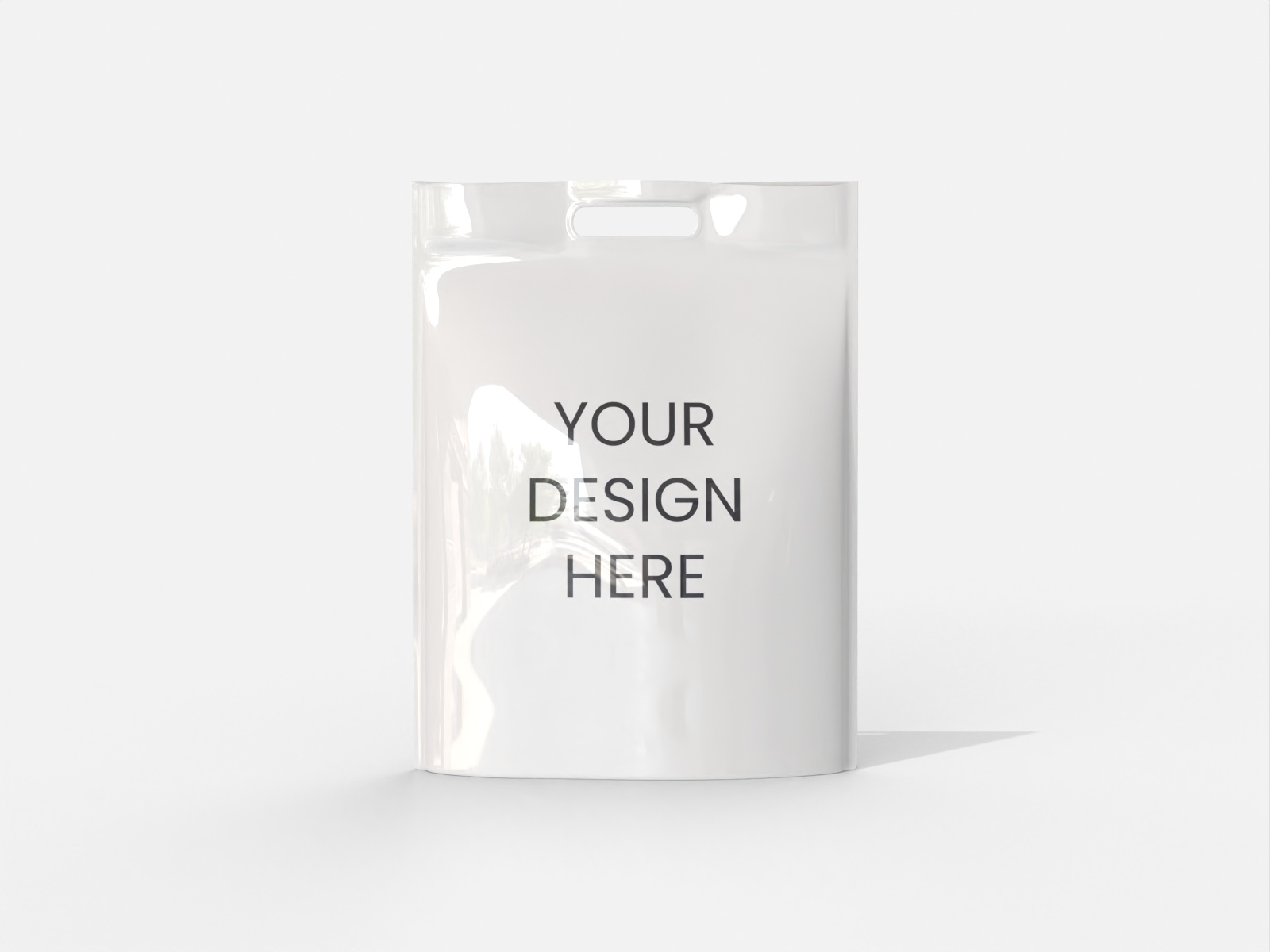 Flexible pouch — Glossy plastic