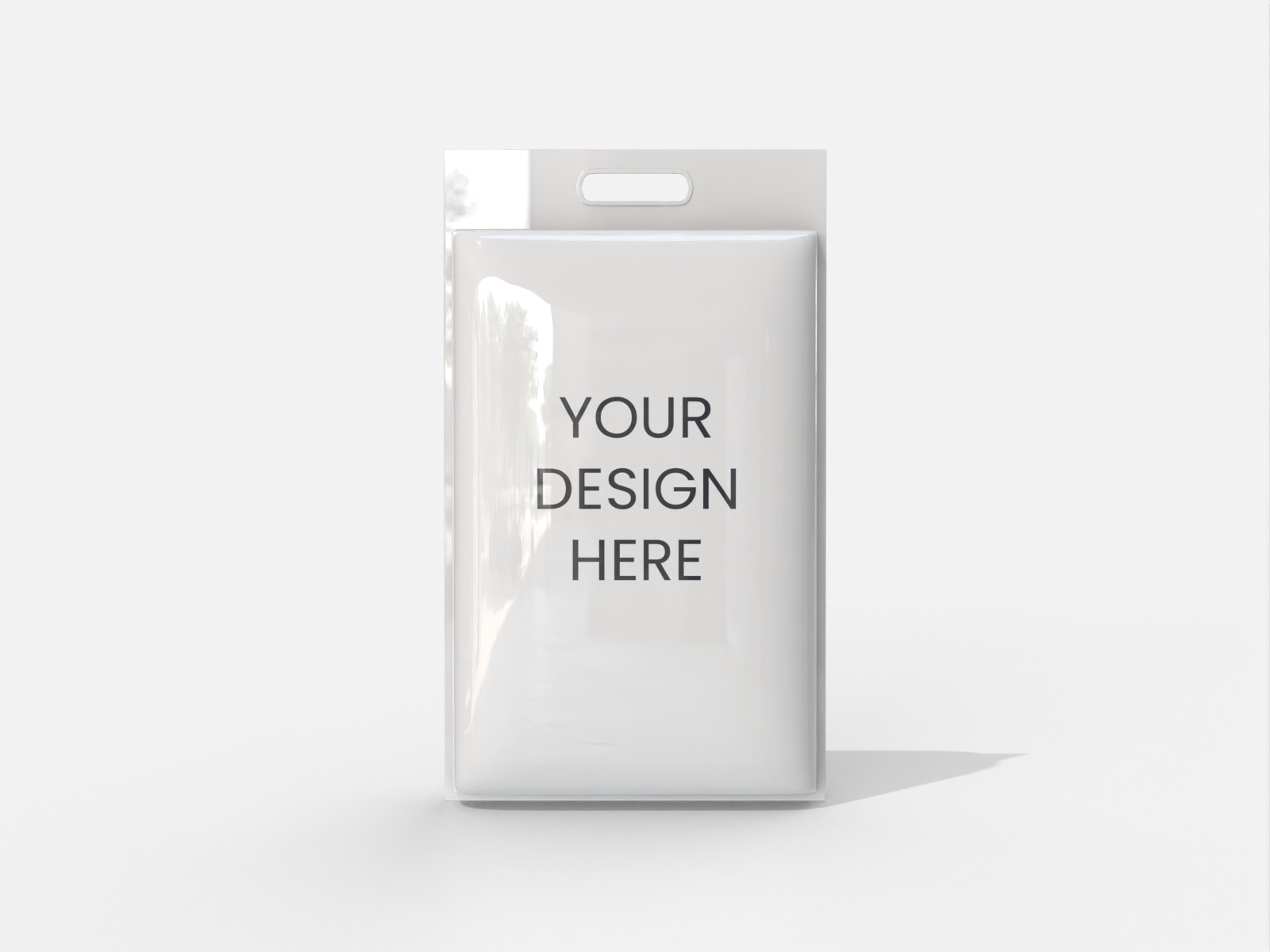 Flexible pouch — Glossy plastic