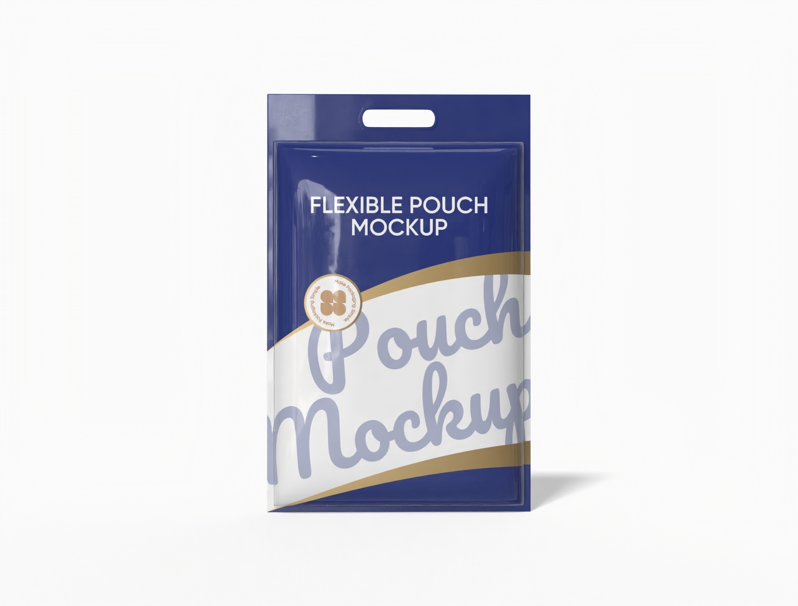 Flexible pouch — Glossy plastic