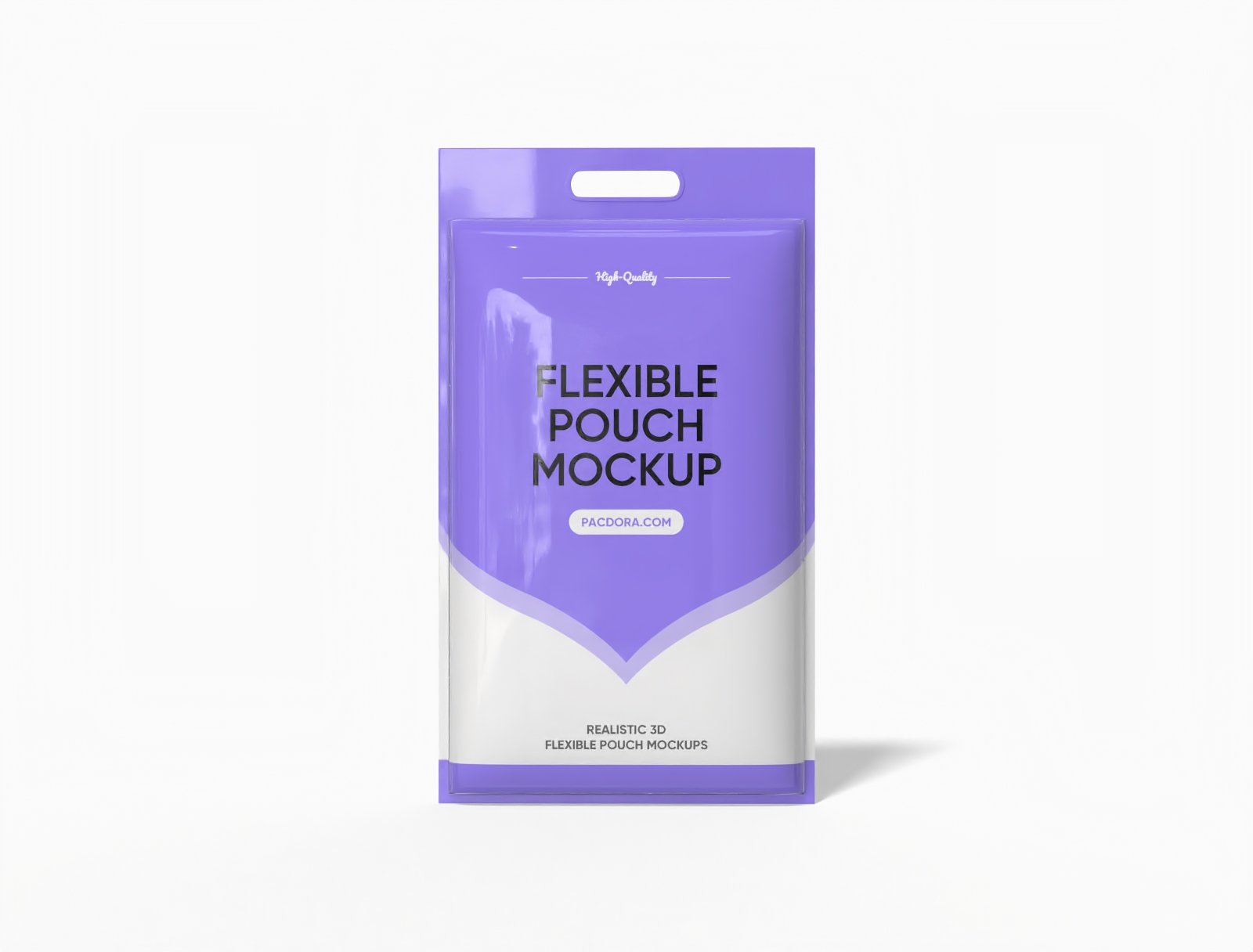 Flexible pouch — Glossy plastic