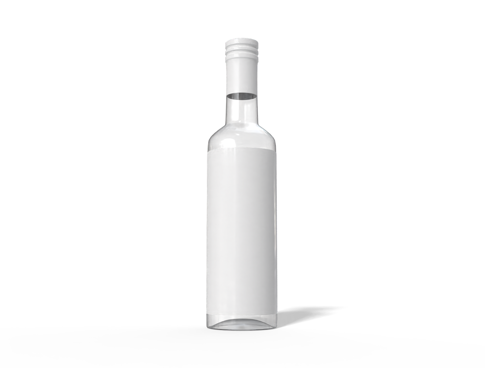 250 ml oil bottle — Glossy glass