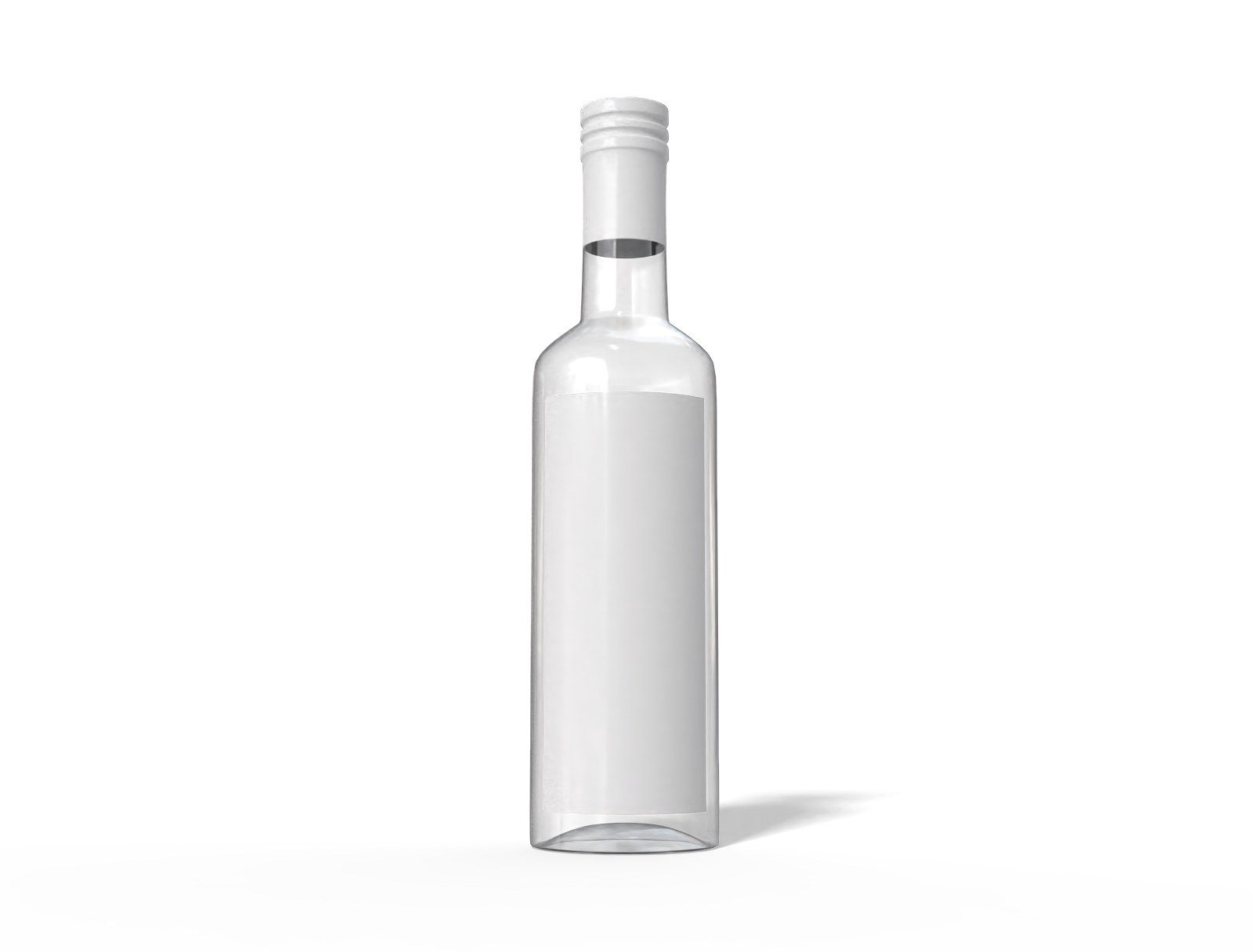 150 ml oil bottle — Glossy glass