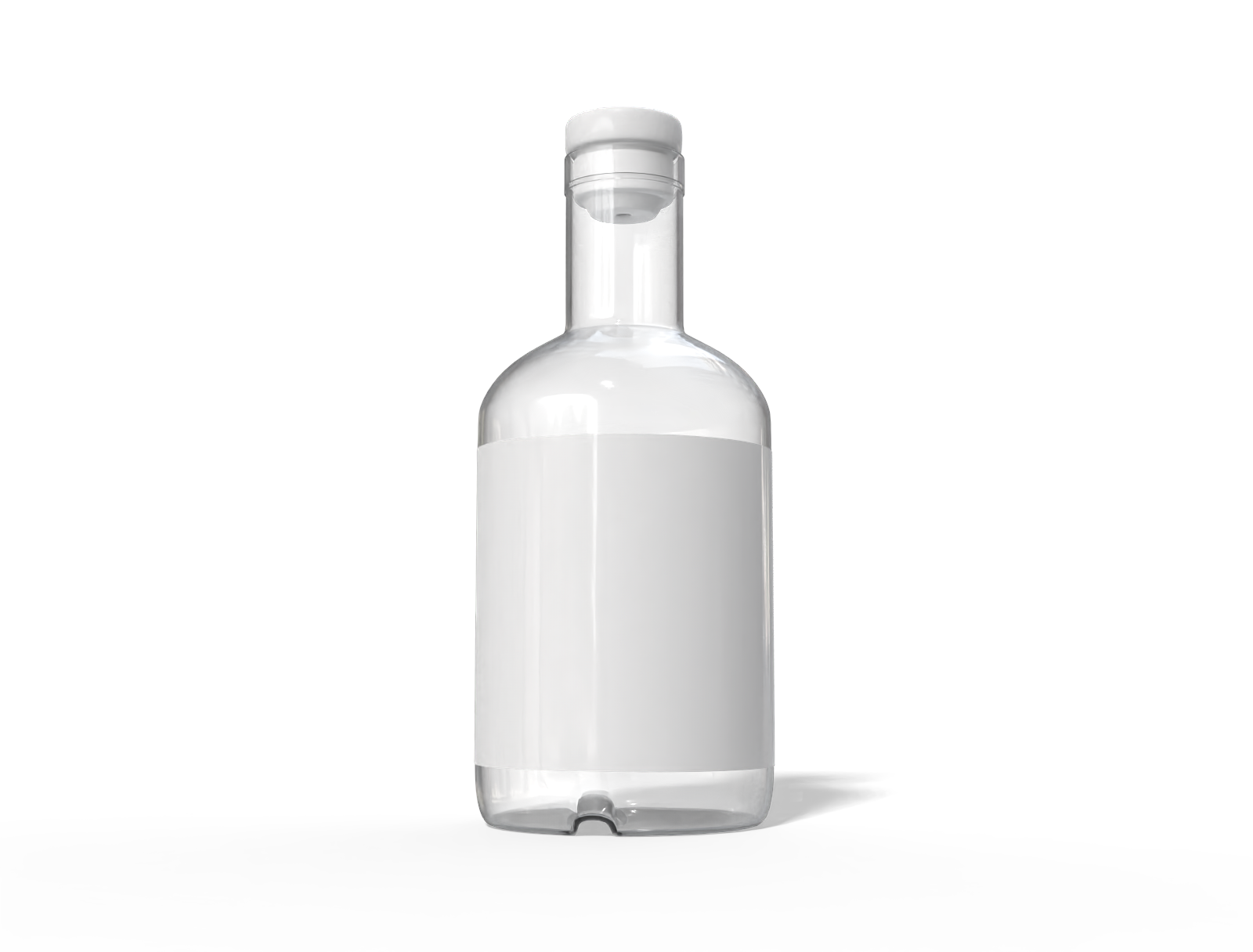 350 ml whisky glass bottle — Glossy glass