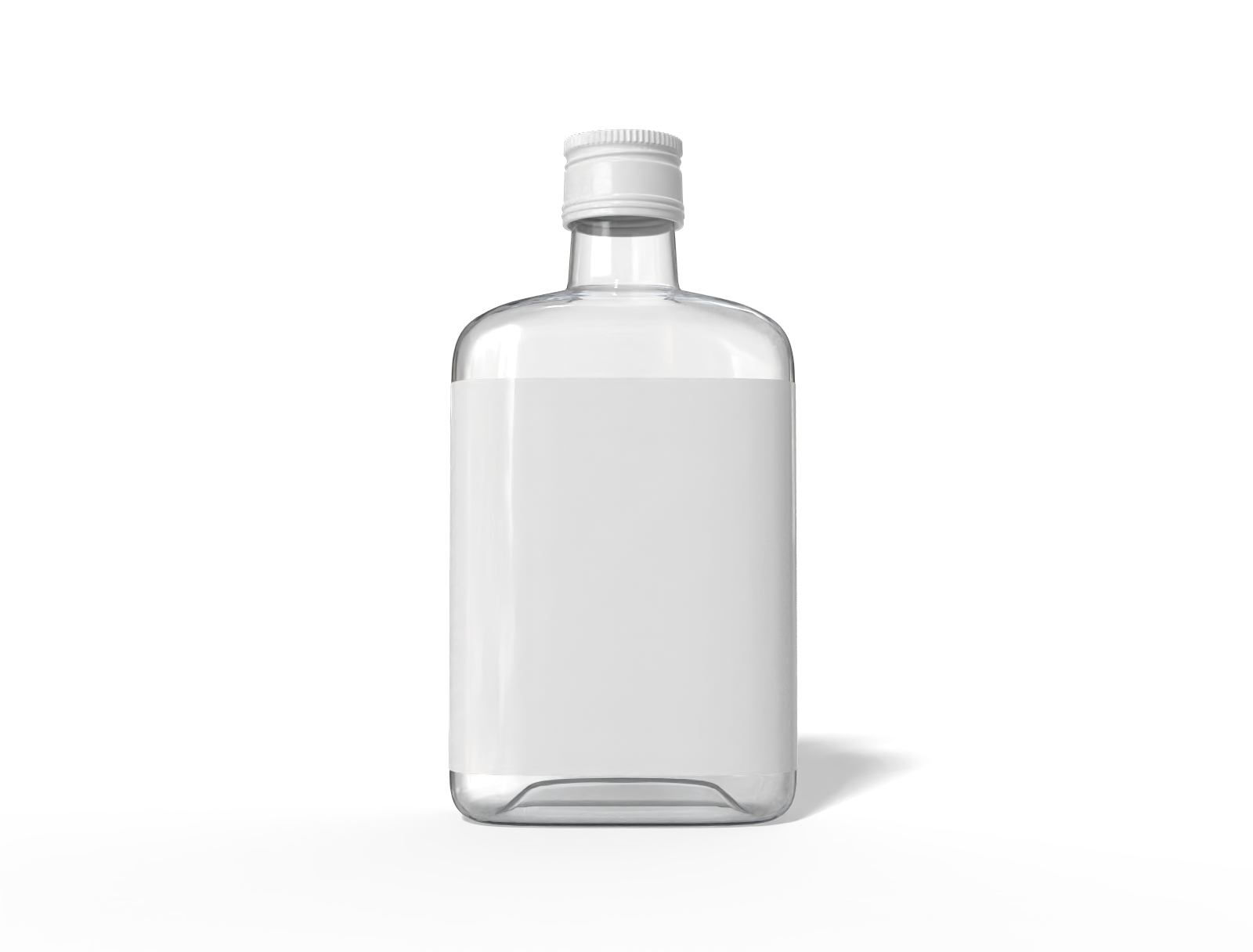 350 ml liquor bottle — Glossy glass