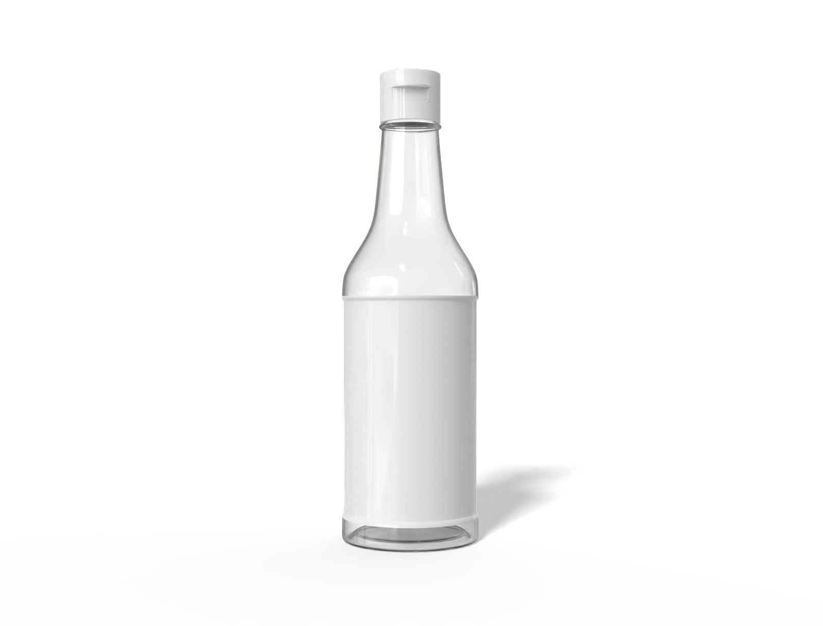 250 ml oil bottle — Glossy glass