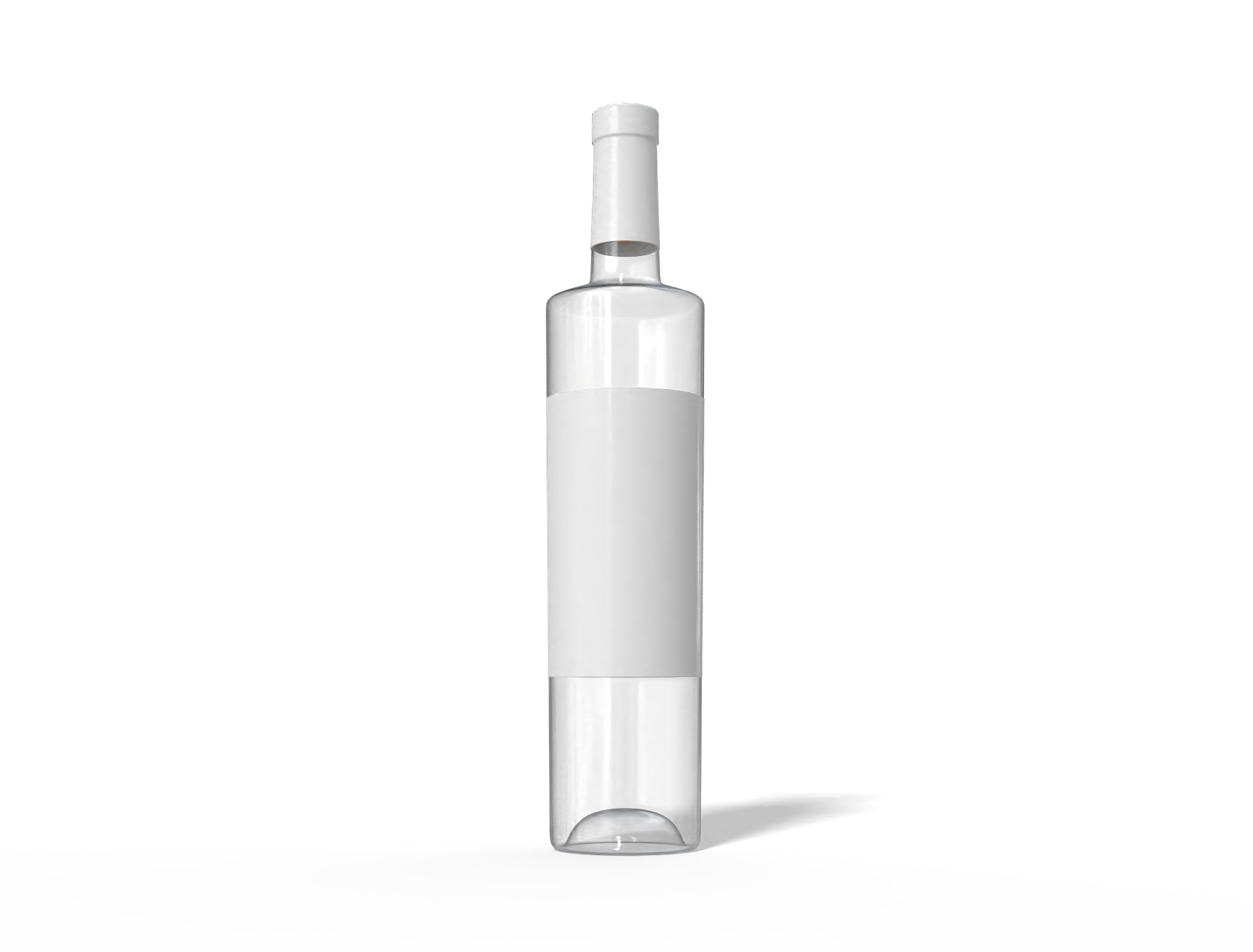 500 ml wine bottle — Glossy glass