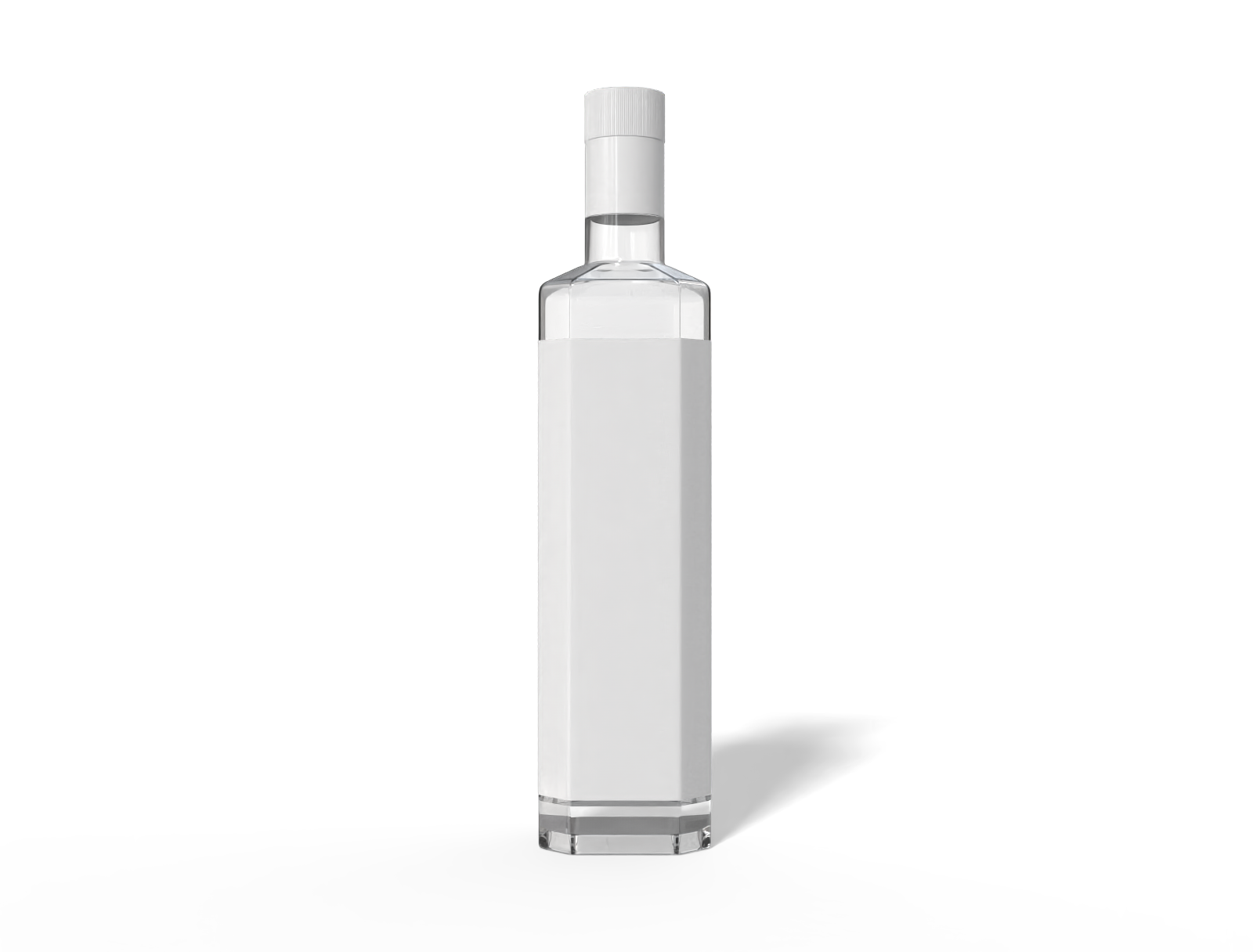 250 ml oil bottle — Glossy glass