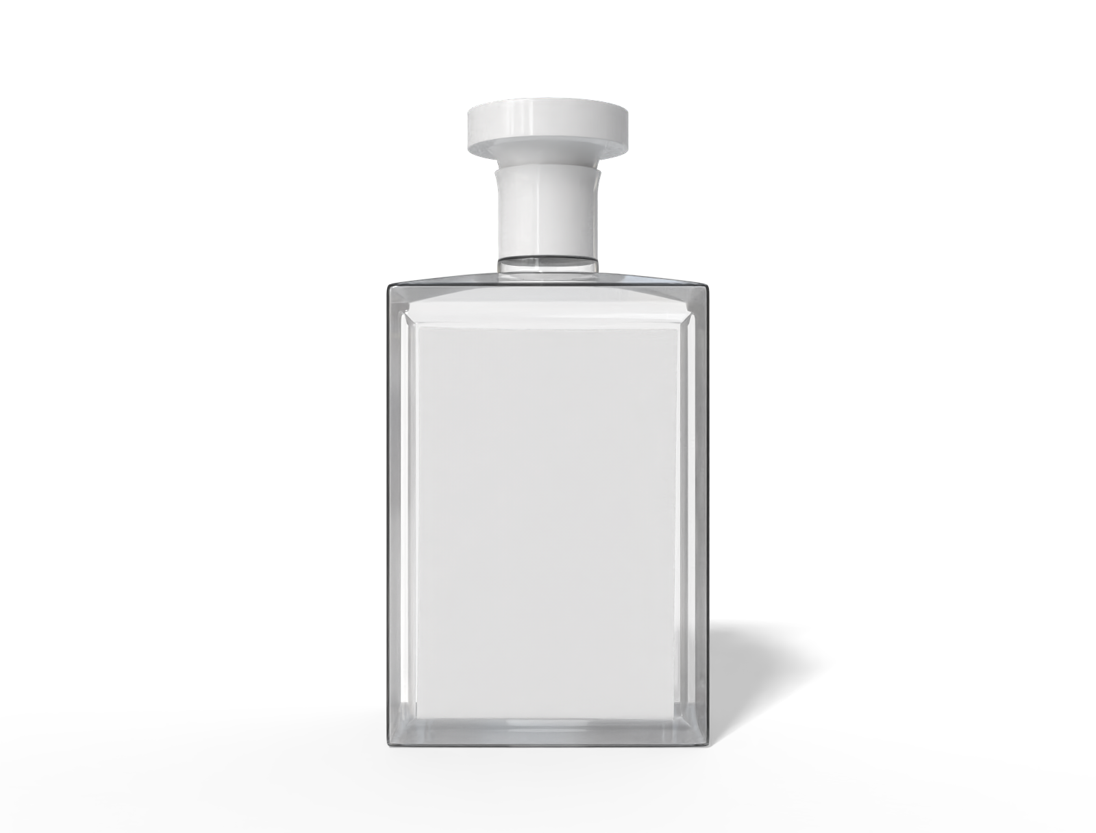 200 ml liquor bottle — Glossy glass