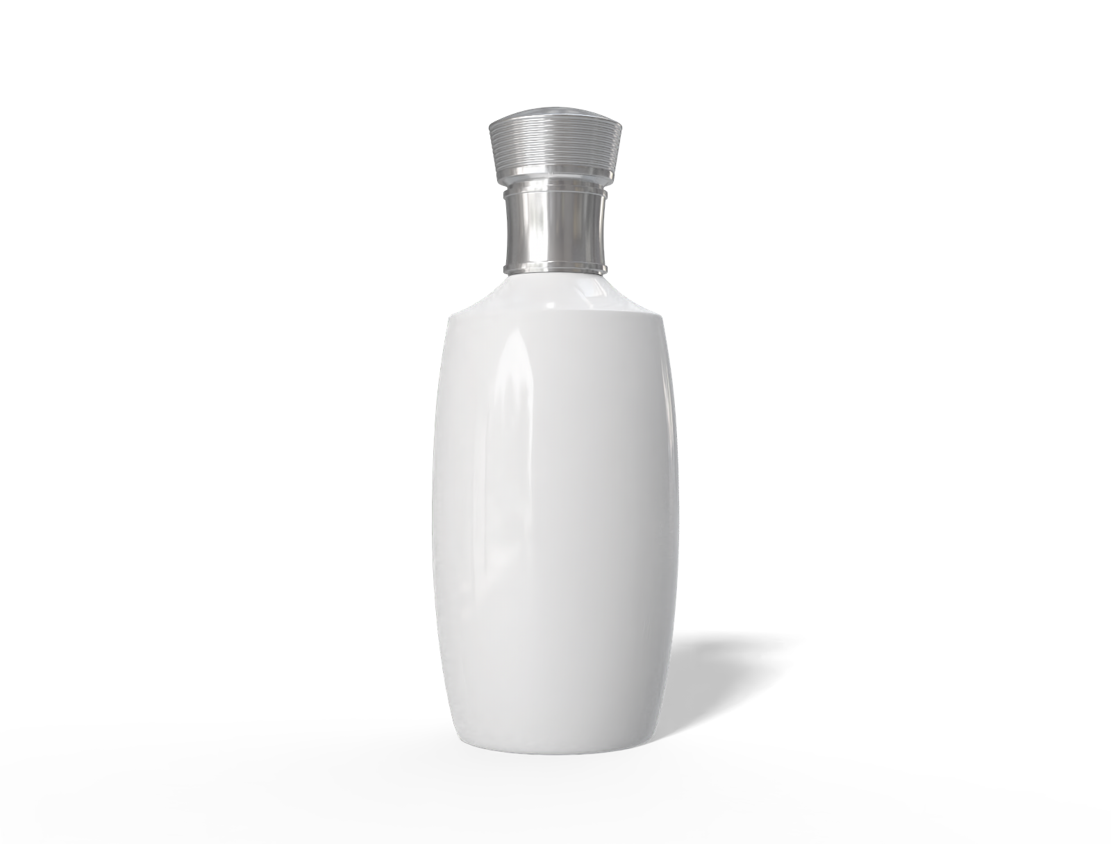 500 ml liquor bottle — Glossy ceramic