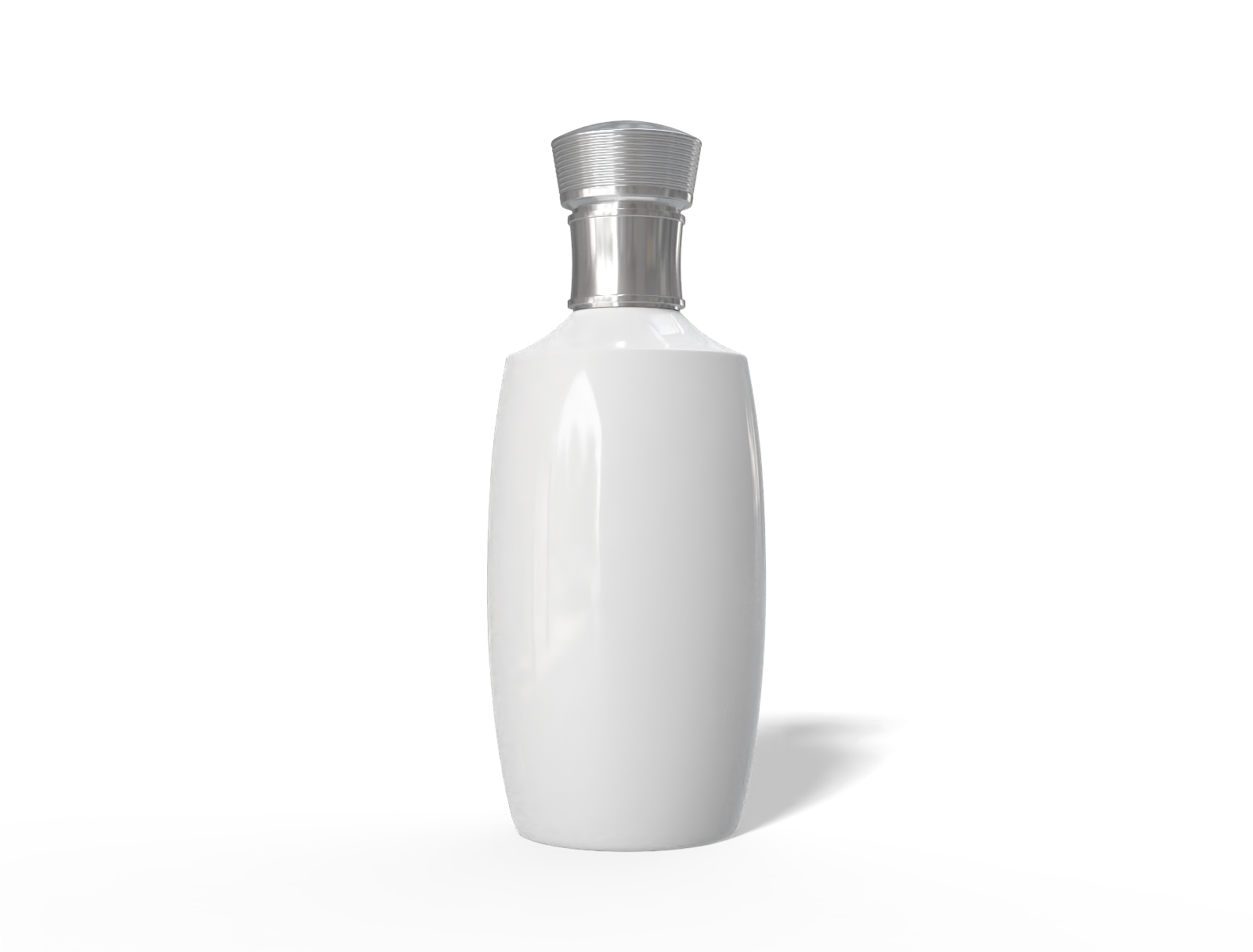 125 ml liquor bottle — Glossy ceramic