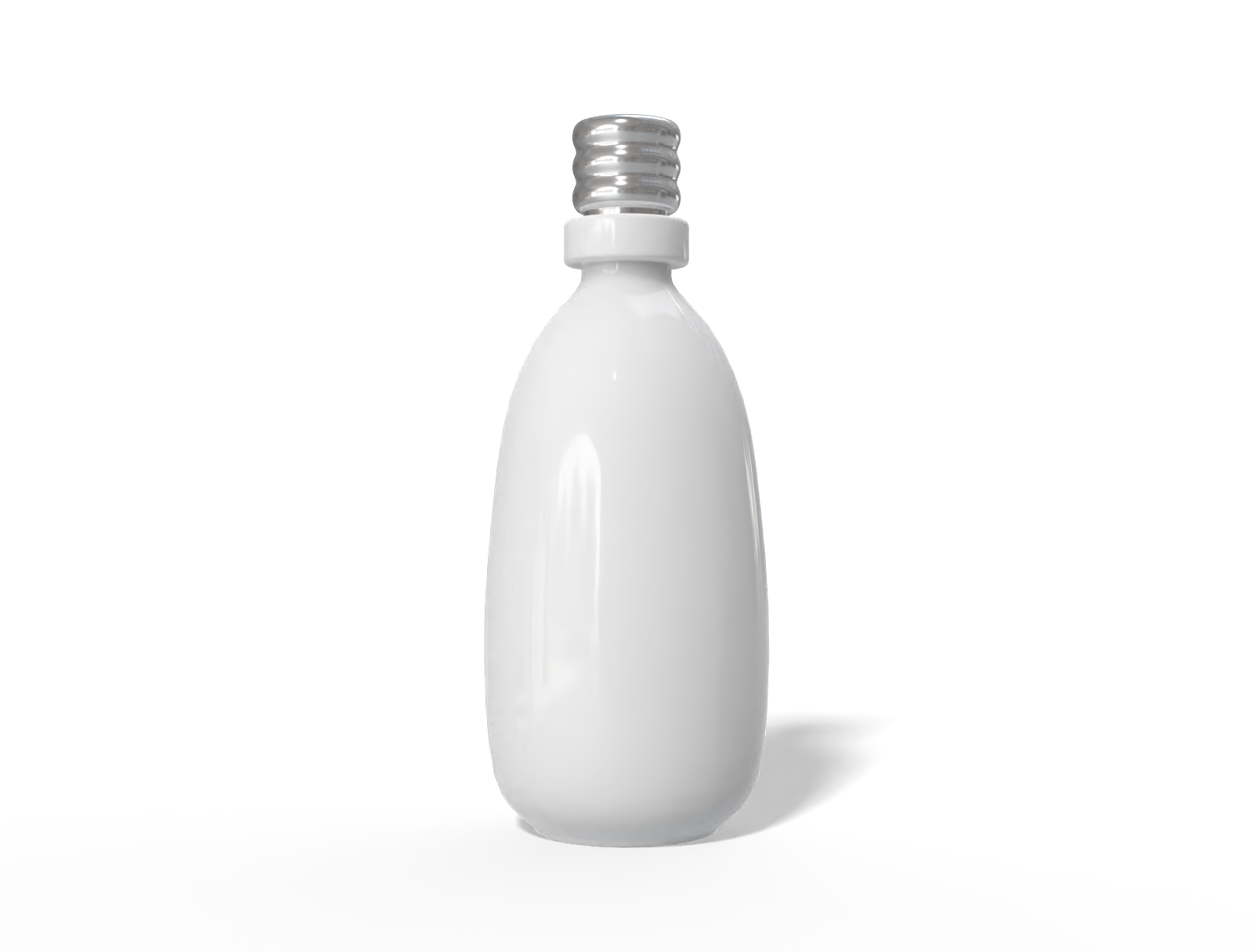 500 ml liquor bottle — Glossy ceramic