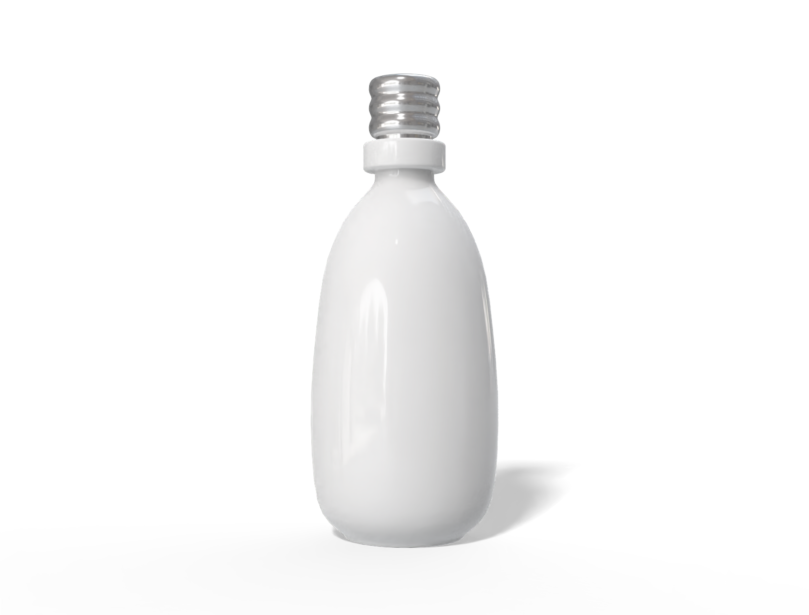 250 ml liquor bottle — Glossy ceramic