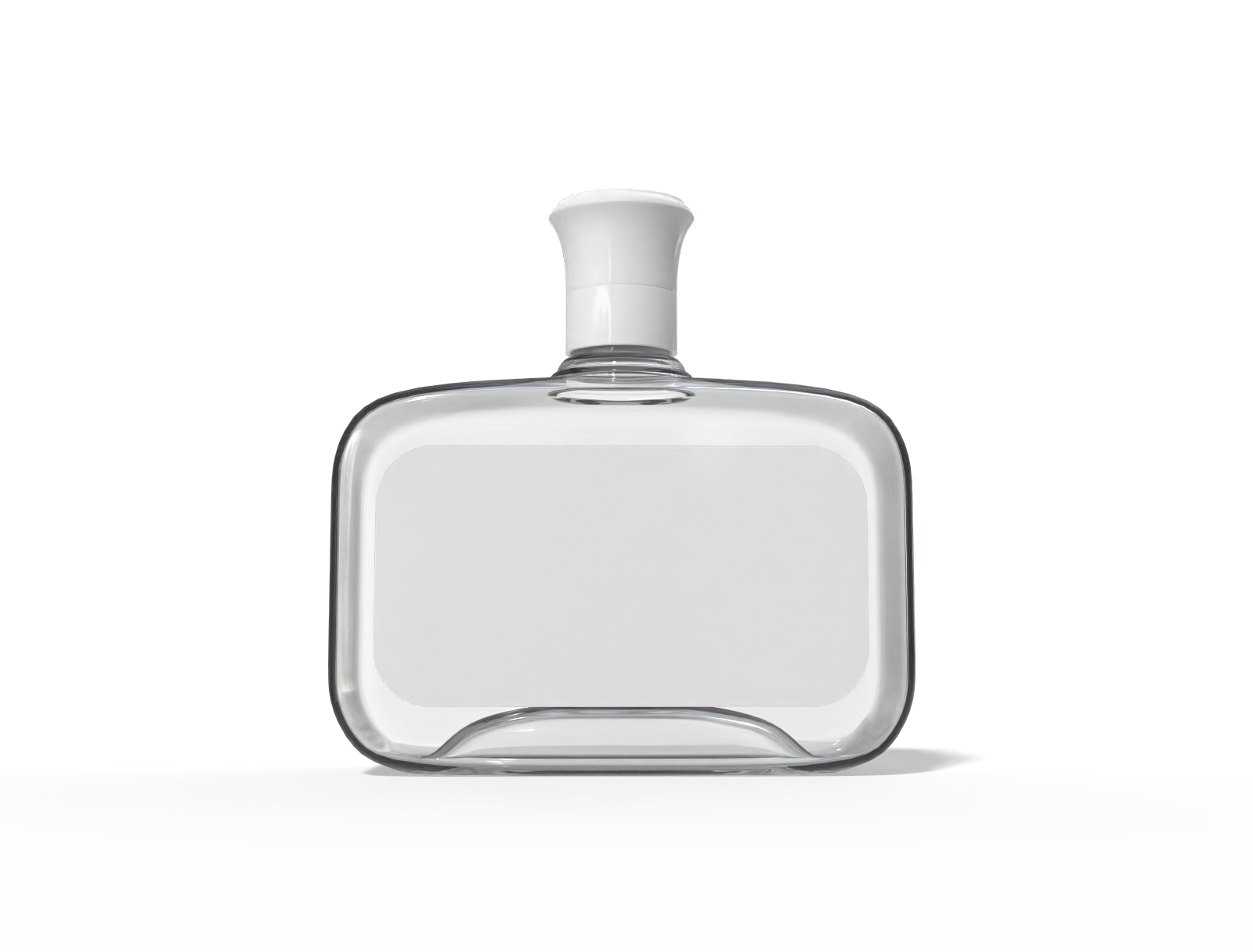 125 ml liquor bottle — Glossy glass