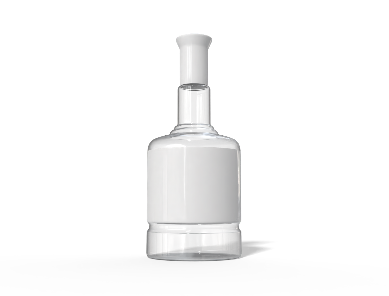 500 ml whisky bottle — Glossy glass
