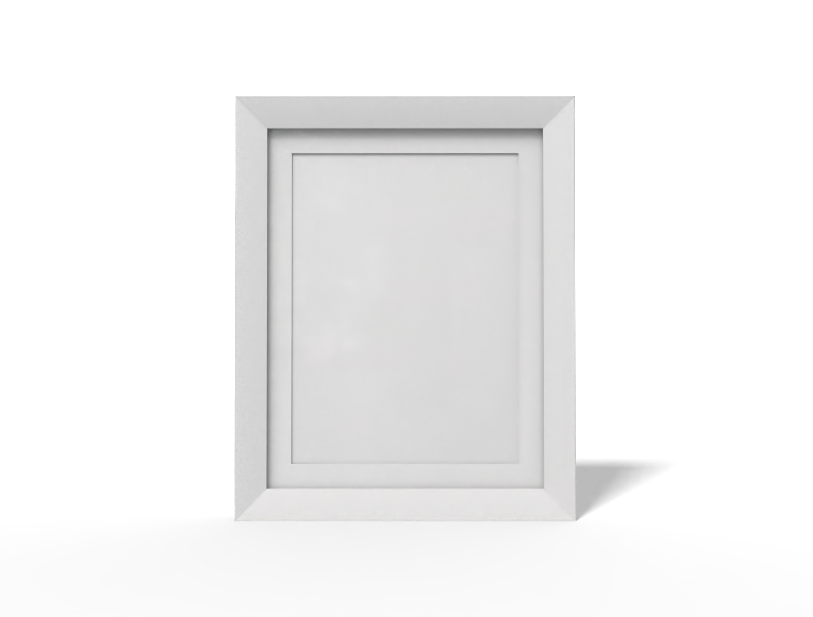 8×10" vertical picture frame — Wood