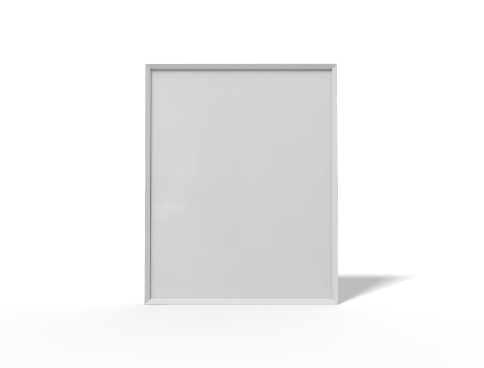 8×10" picture frame — Matte metal