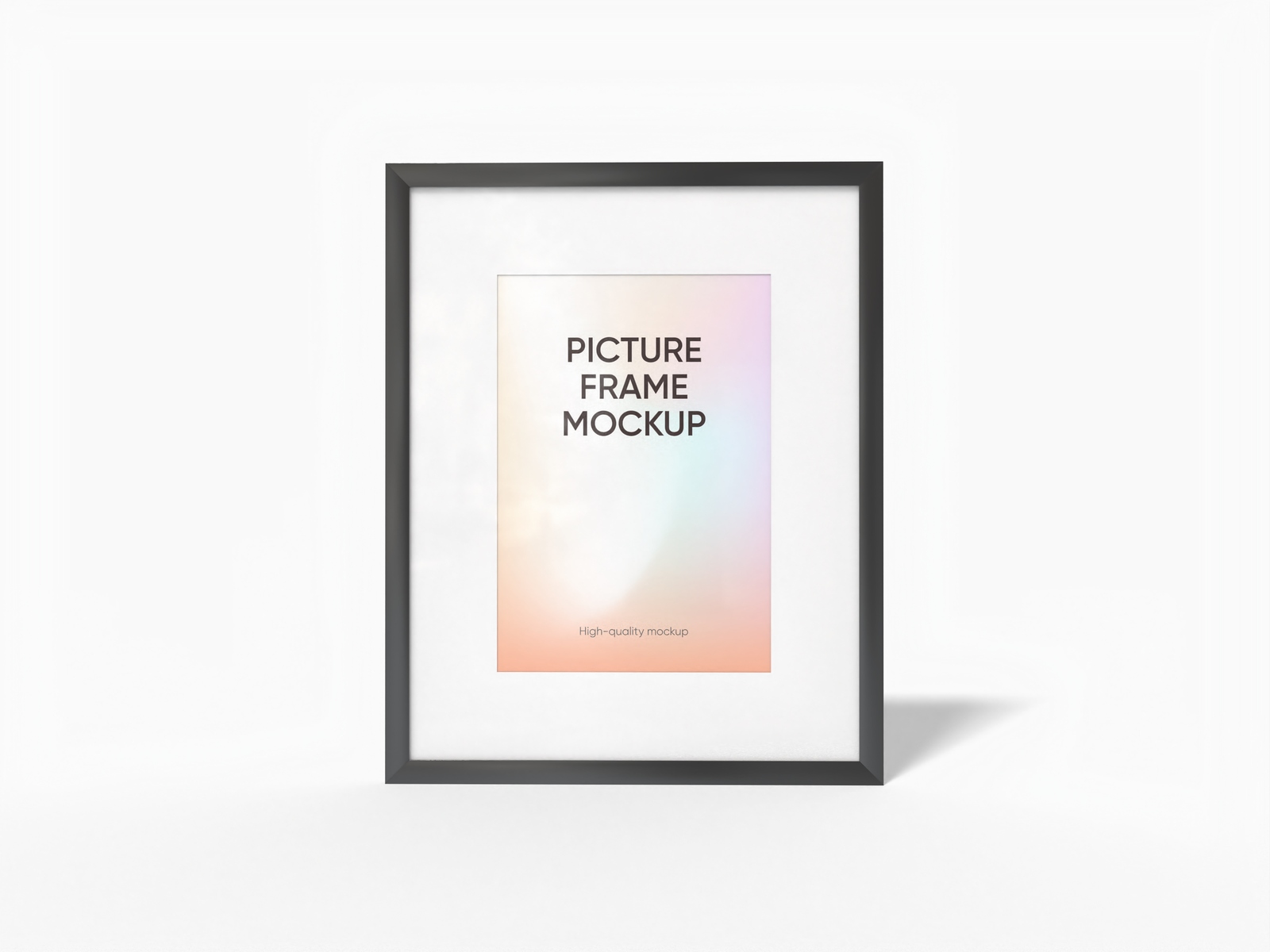 16×20" frame — Matte metal