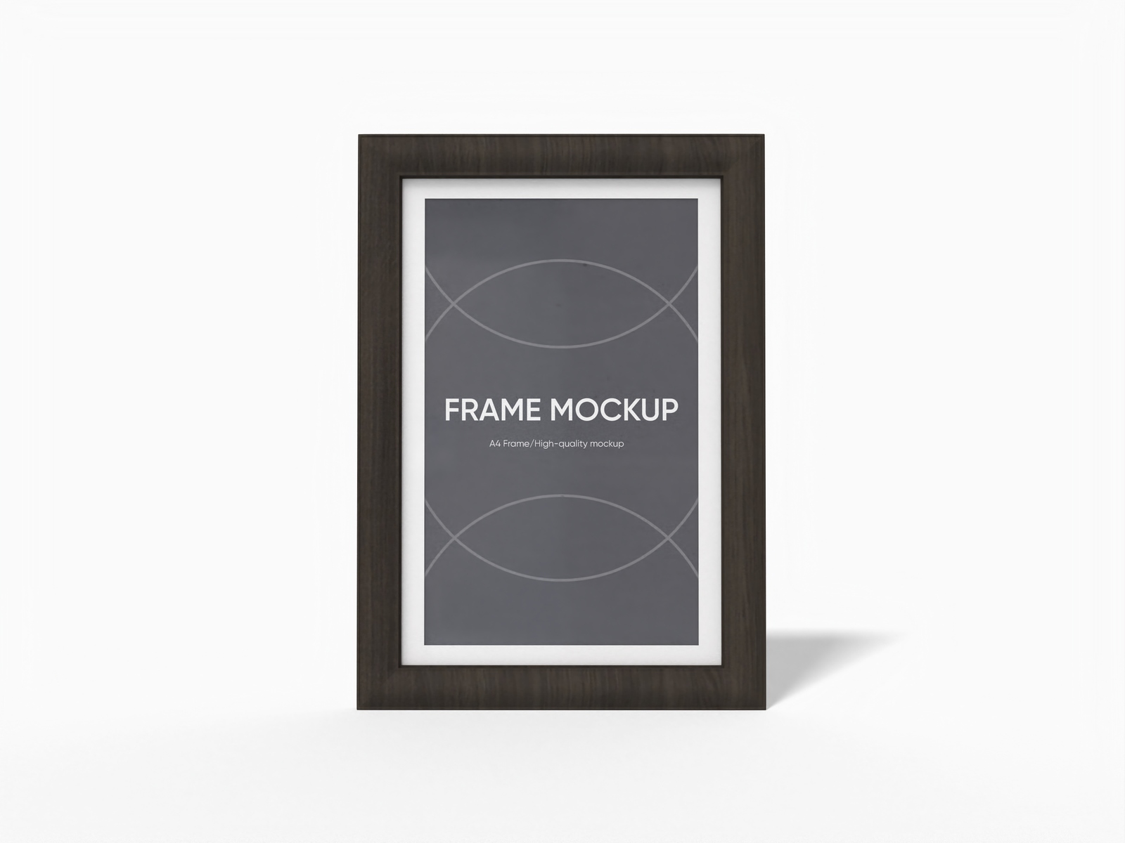 A3 frame — Wood