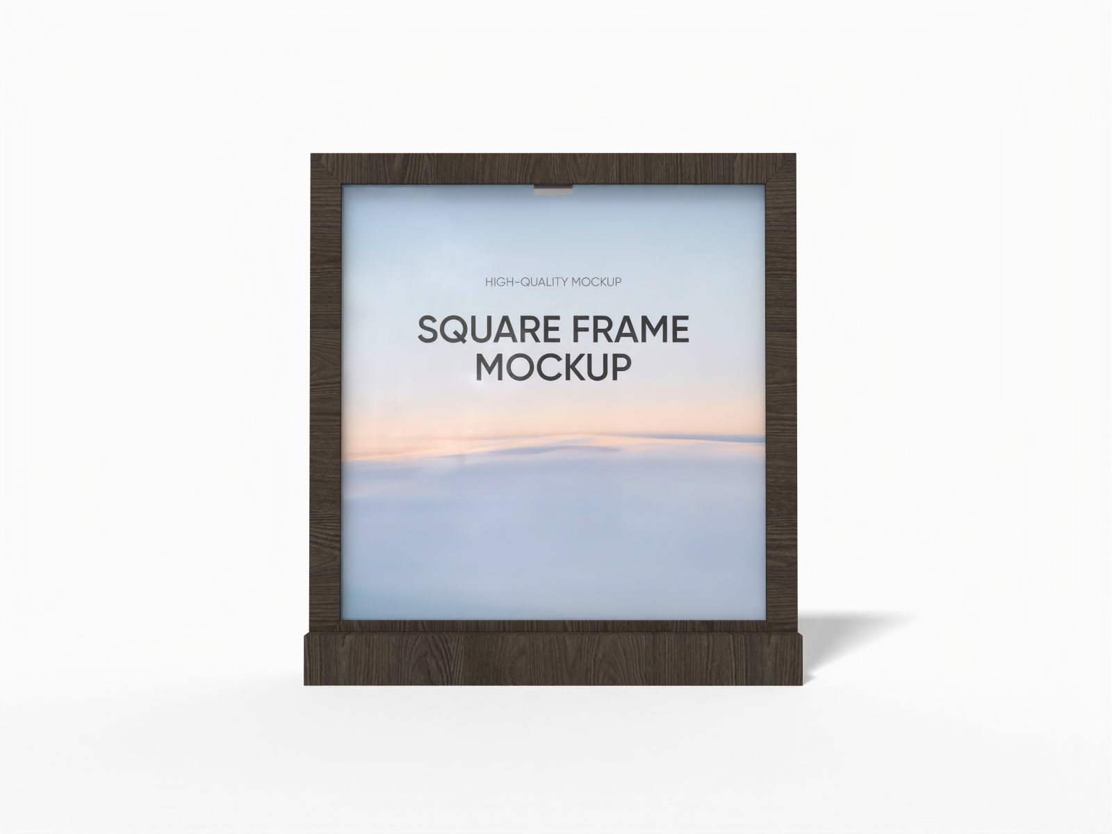 Standing square frame — Wood
