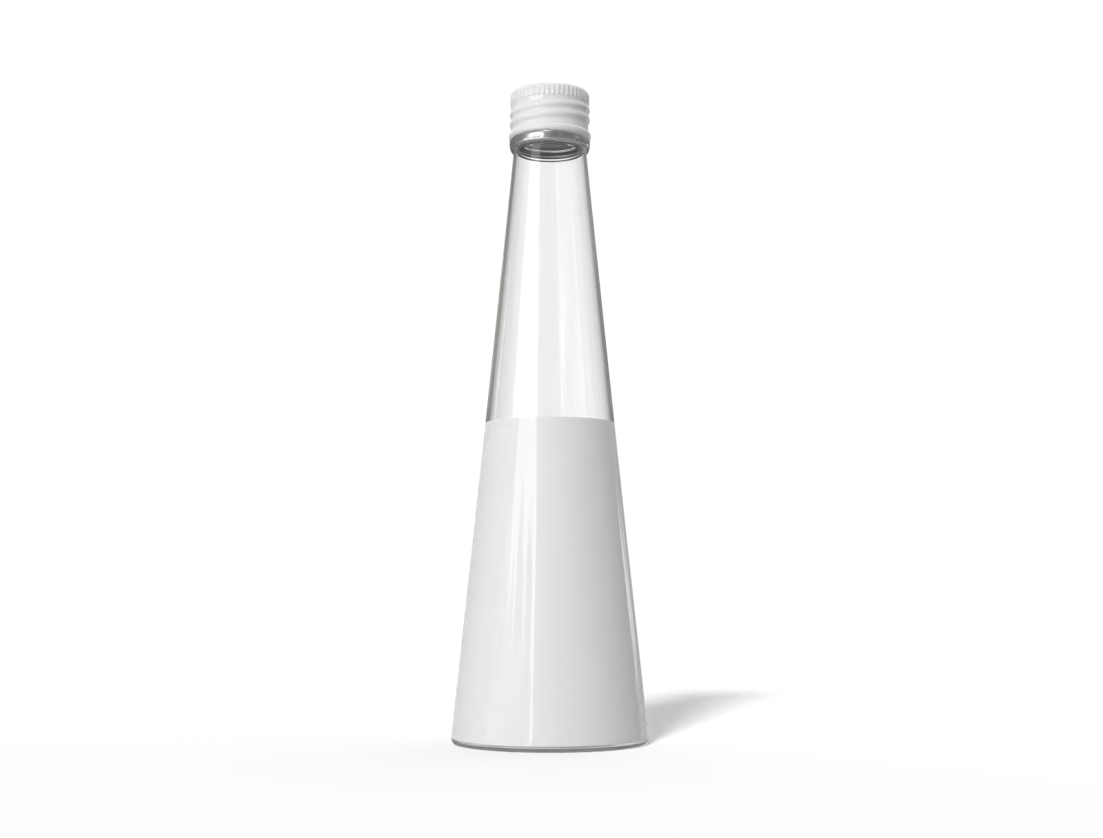 Wine bottle — Glossy glass