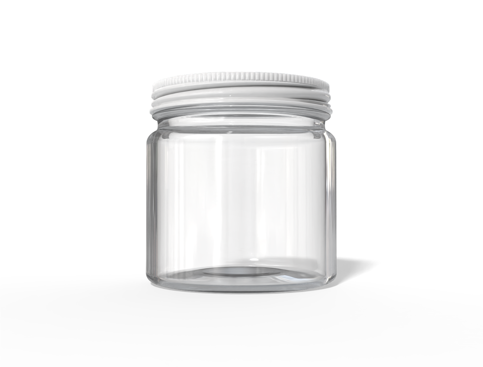 Glass jar — Glossy glass
