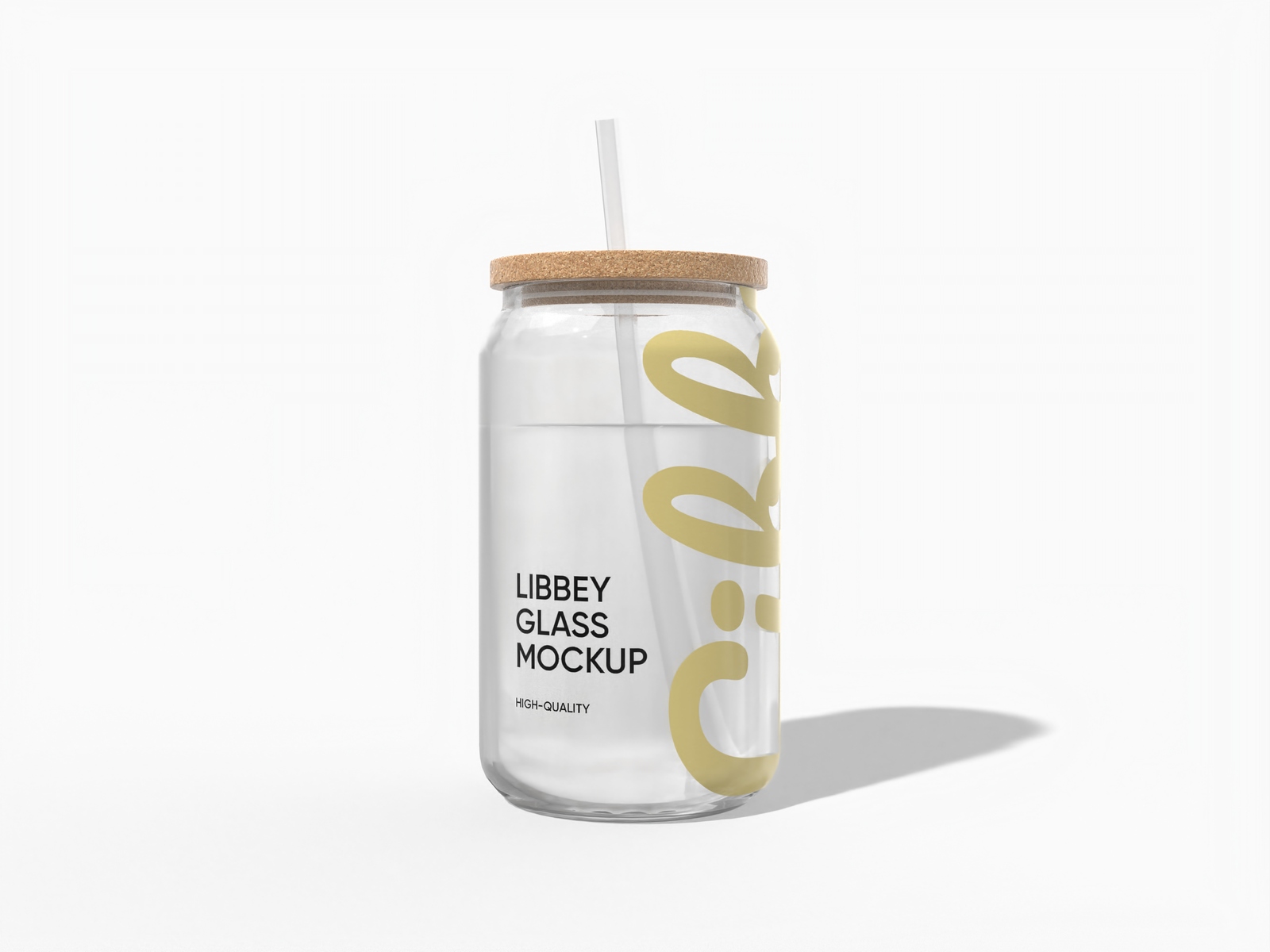 Libbey glass cup — Glossy glass