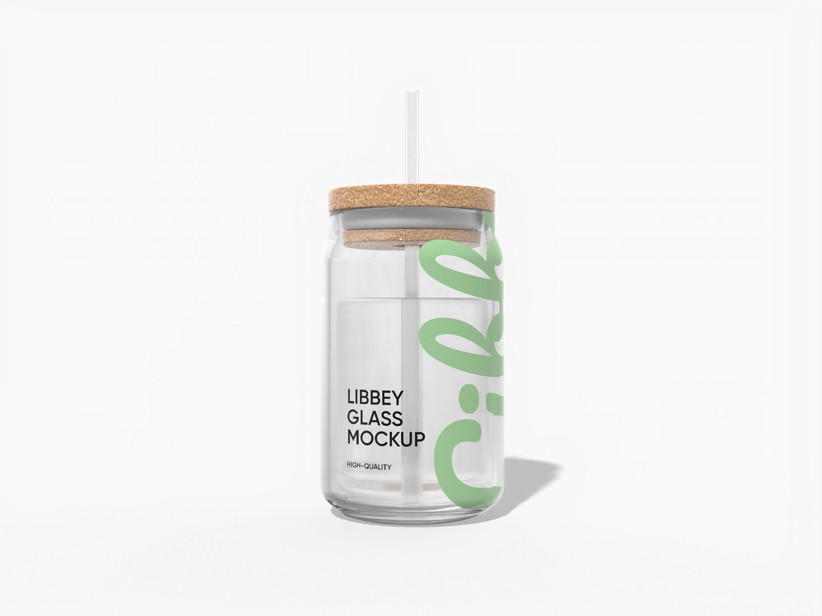 Libbey glass cup — Glossy glass