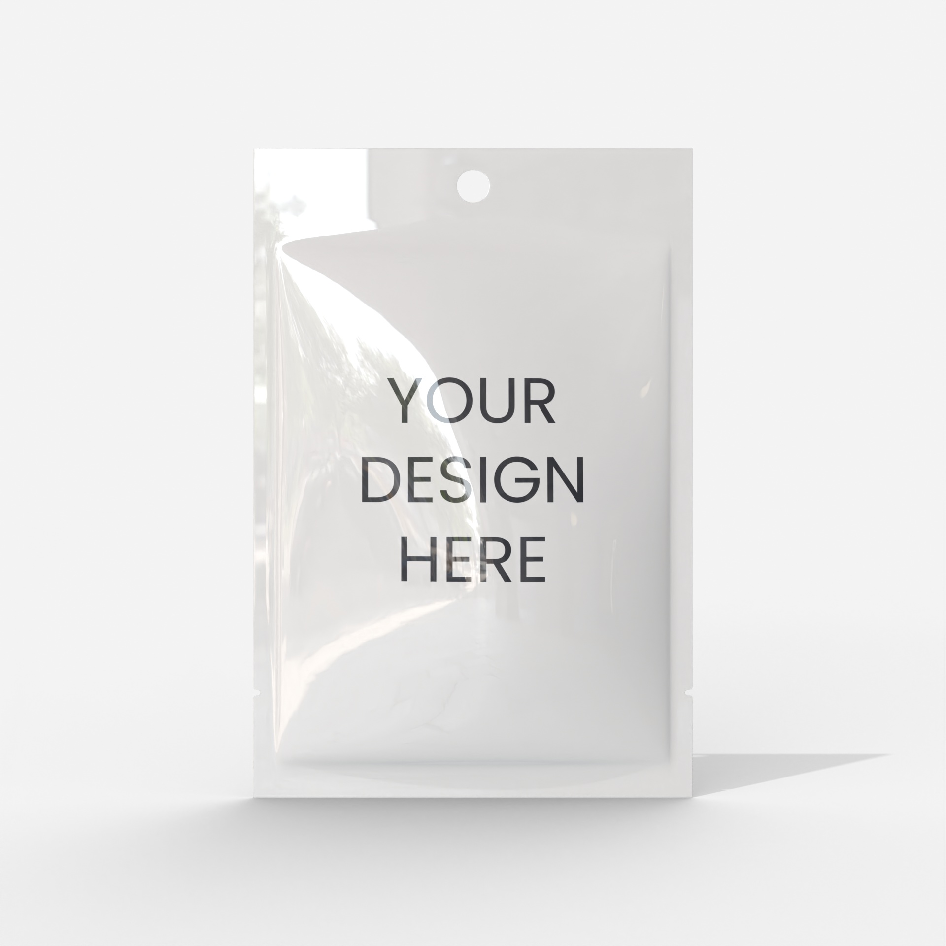 Pouch — Glossy plastic