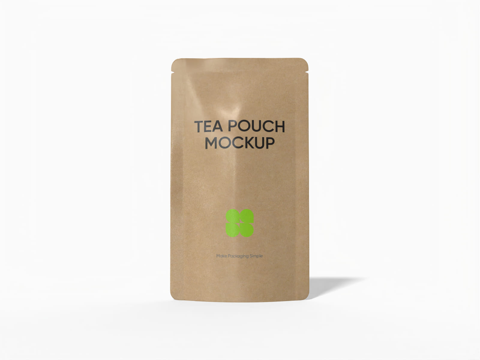8 × 14 pouch packaging — Glossy plastic