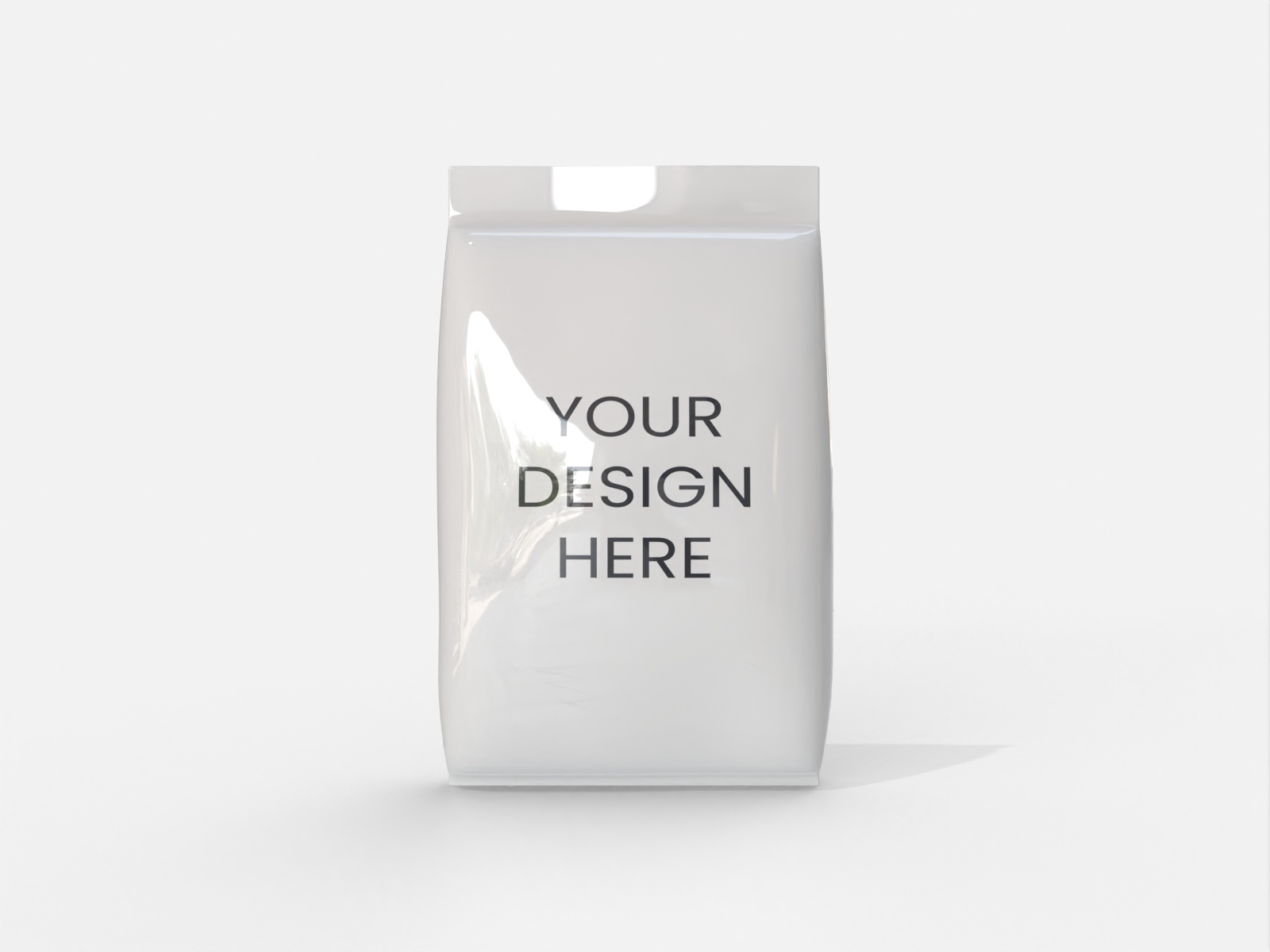 Pouch — Glossy plastic