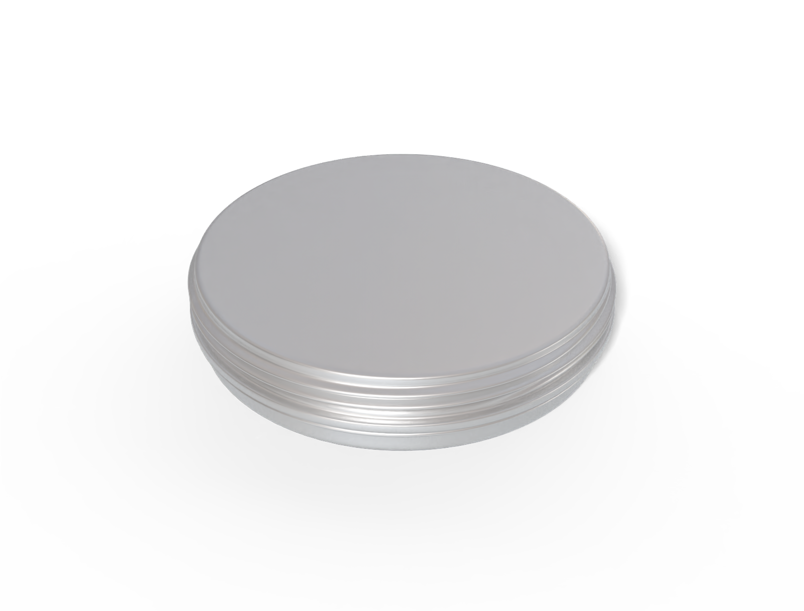 Small tin can — Matte metal