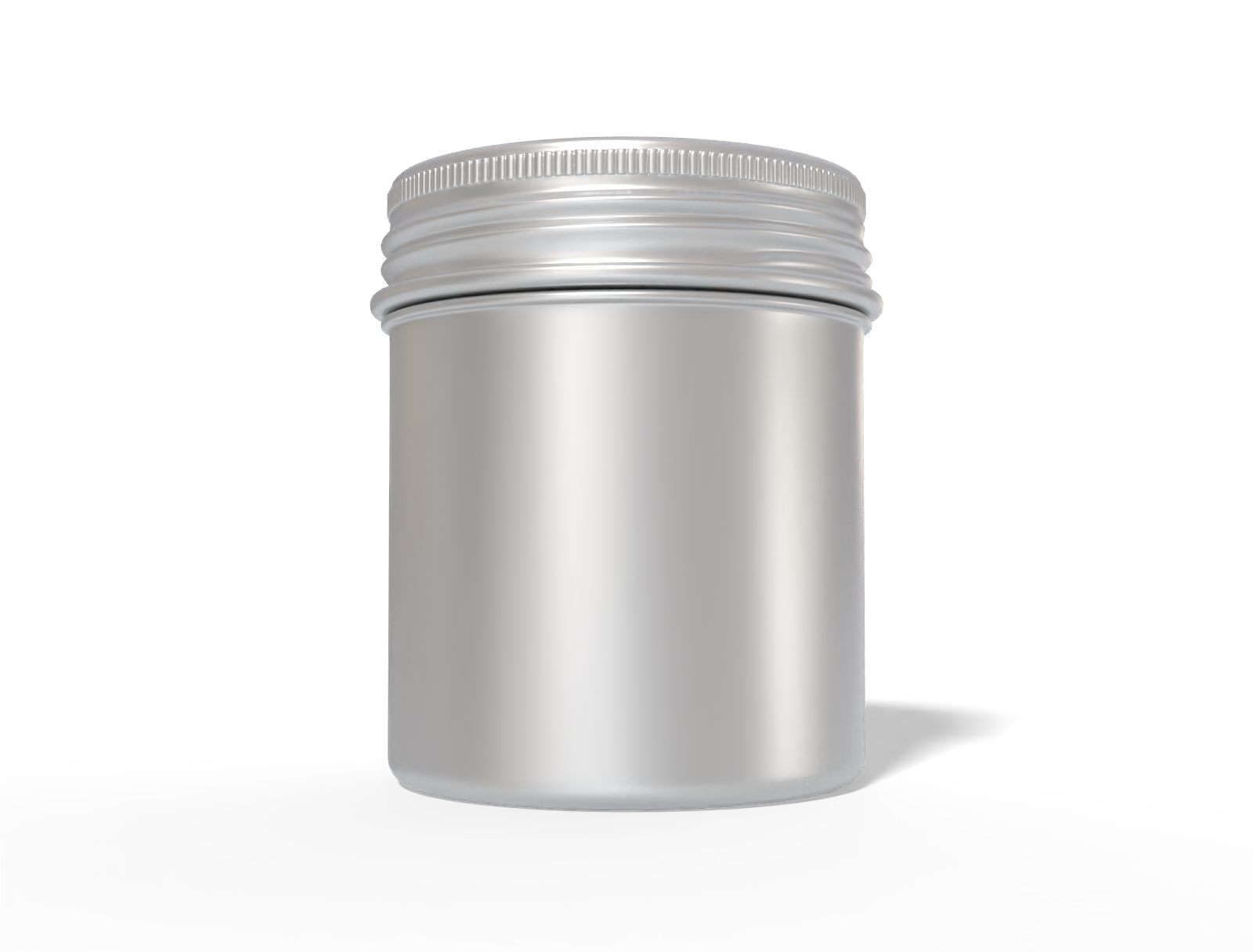 Medium tin can — Matte metal