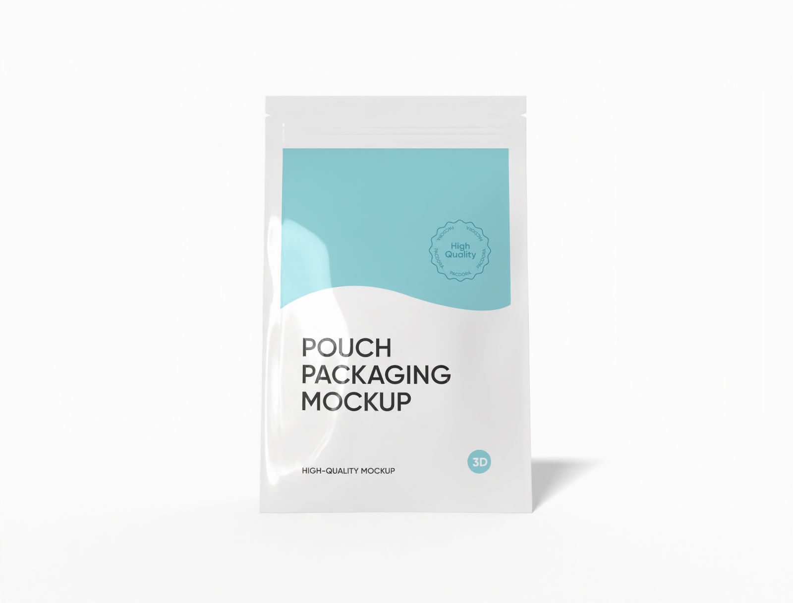 Pouch packaging — Glossy plastic