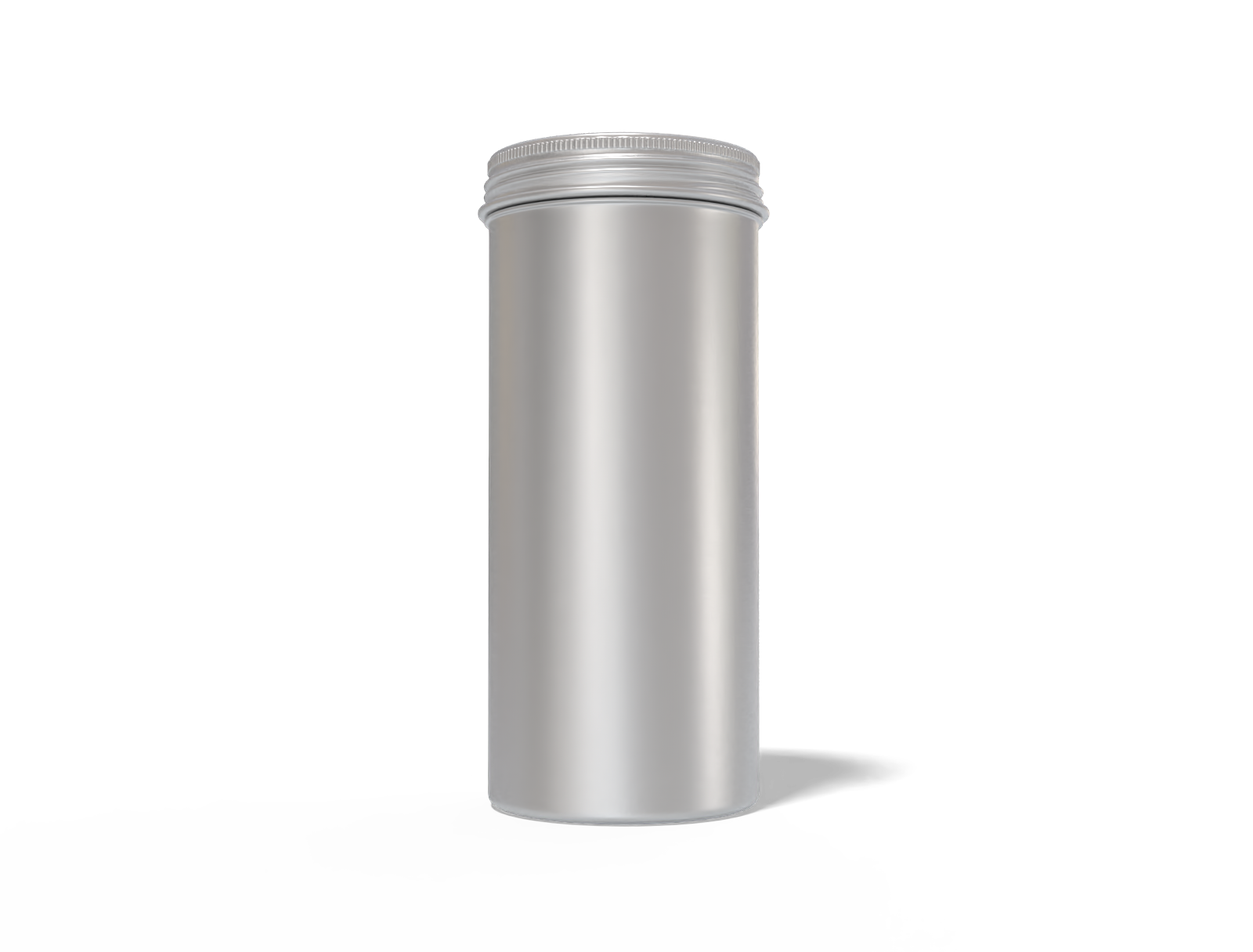 Tall tin can — Matte metal