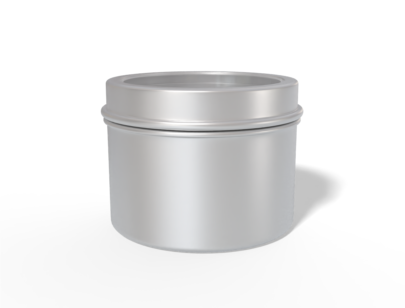 Small tin can — Matte metal