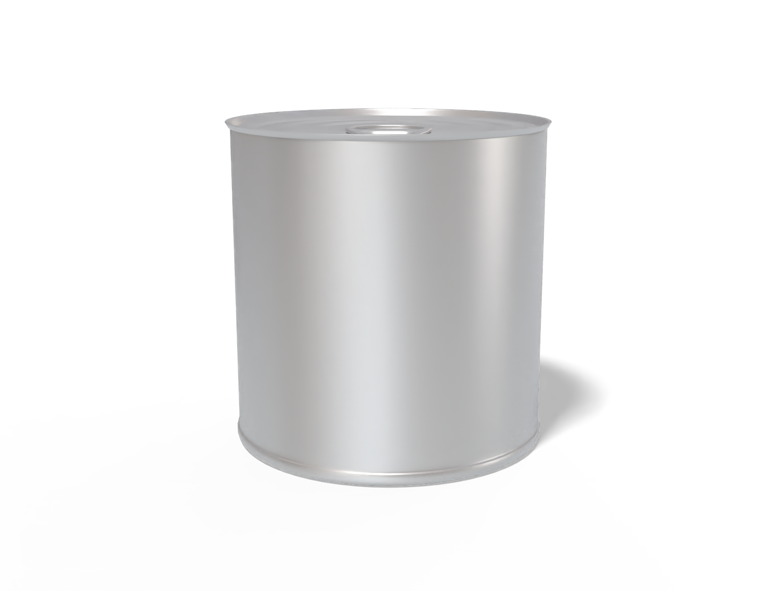 Simple tin can — Matte metal