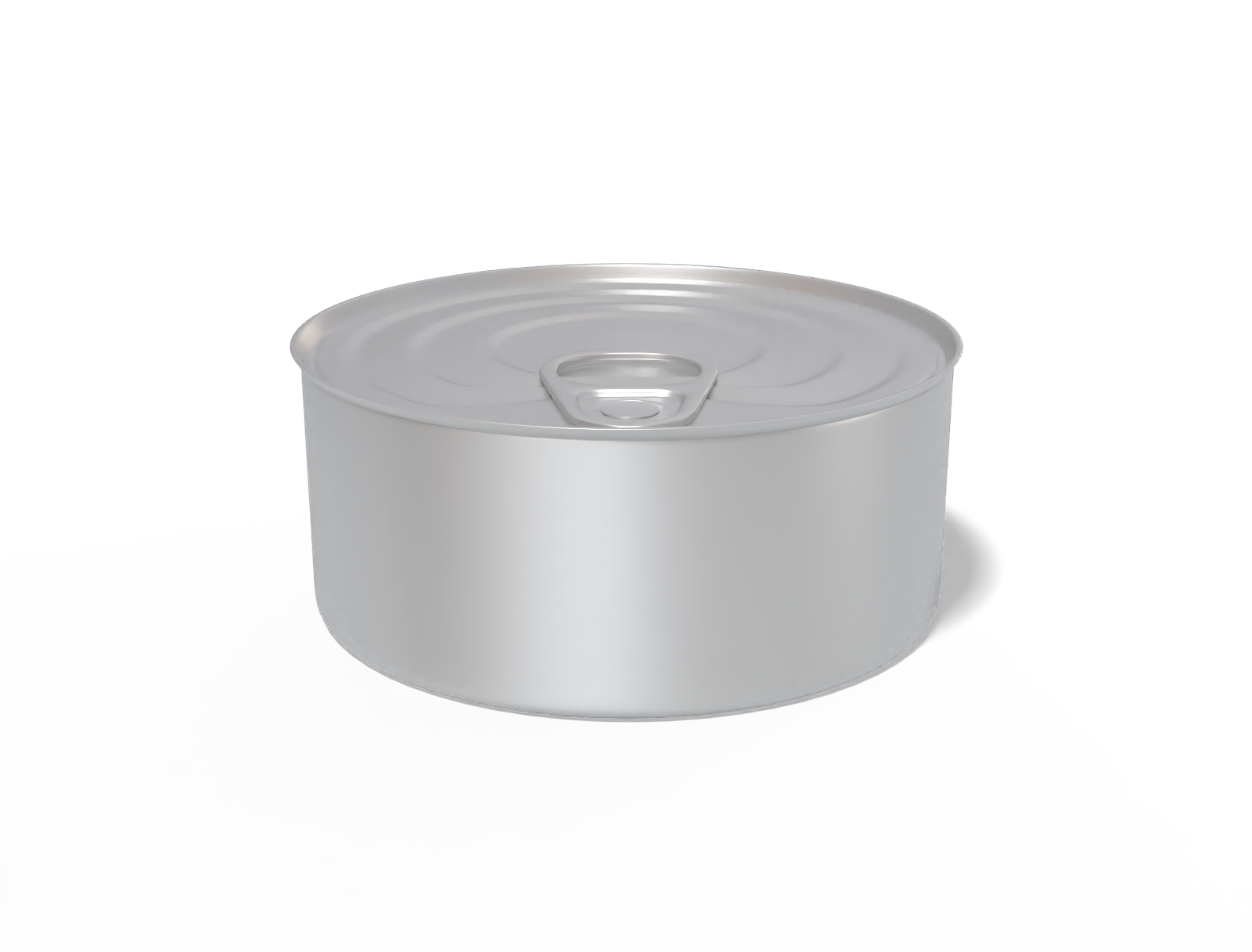 Short can — Matte metal